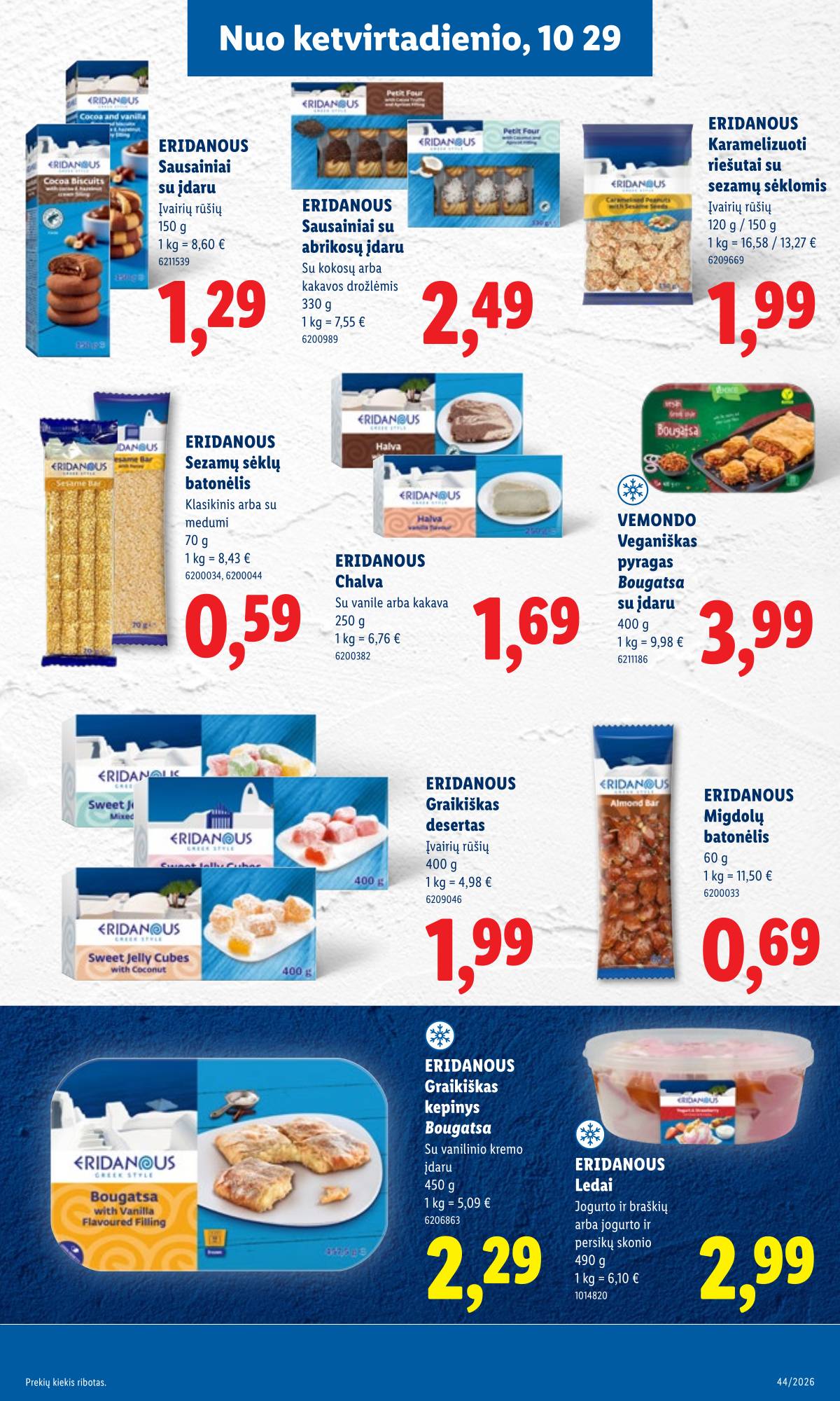 Lidl - LIDL SAVAITĖS Maisto prekių akcijų leidinys 33 puslapis