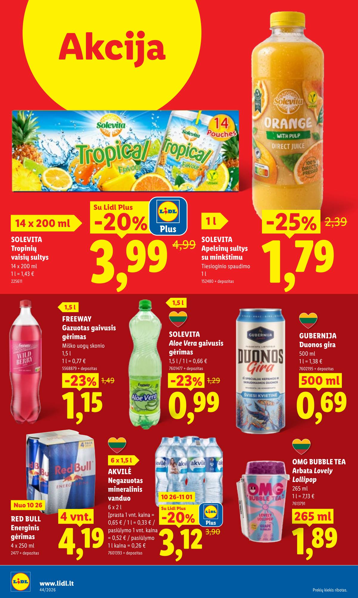 Lidl - LIDL SAVAITĖS Maisto prekių akcijų leidinys 34 puslapis