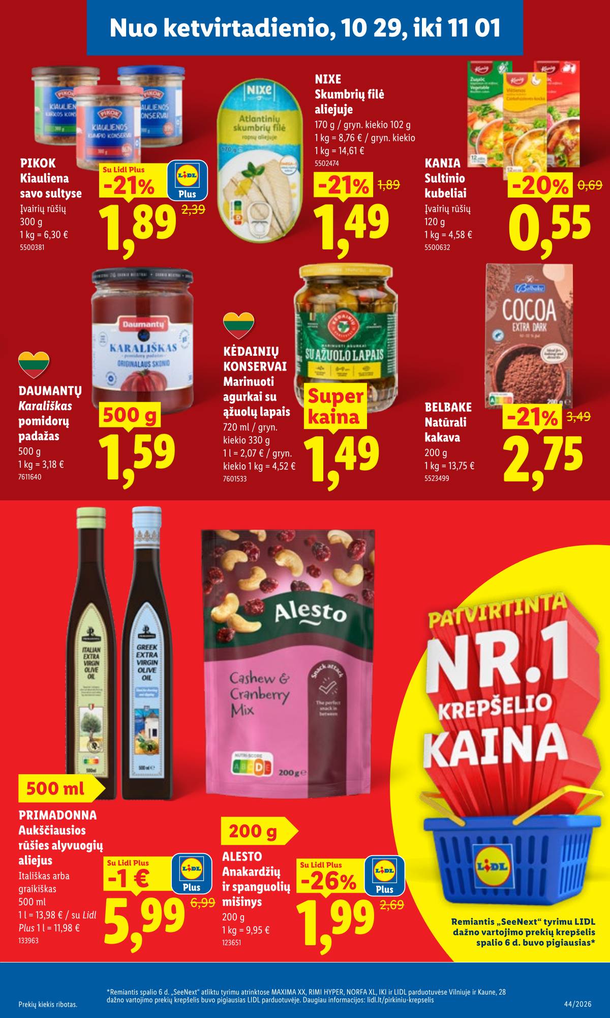 Lidl - LIDL SAVAITĖS Maisto prekių akcijų leidinys 35 puslapis