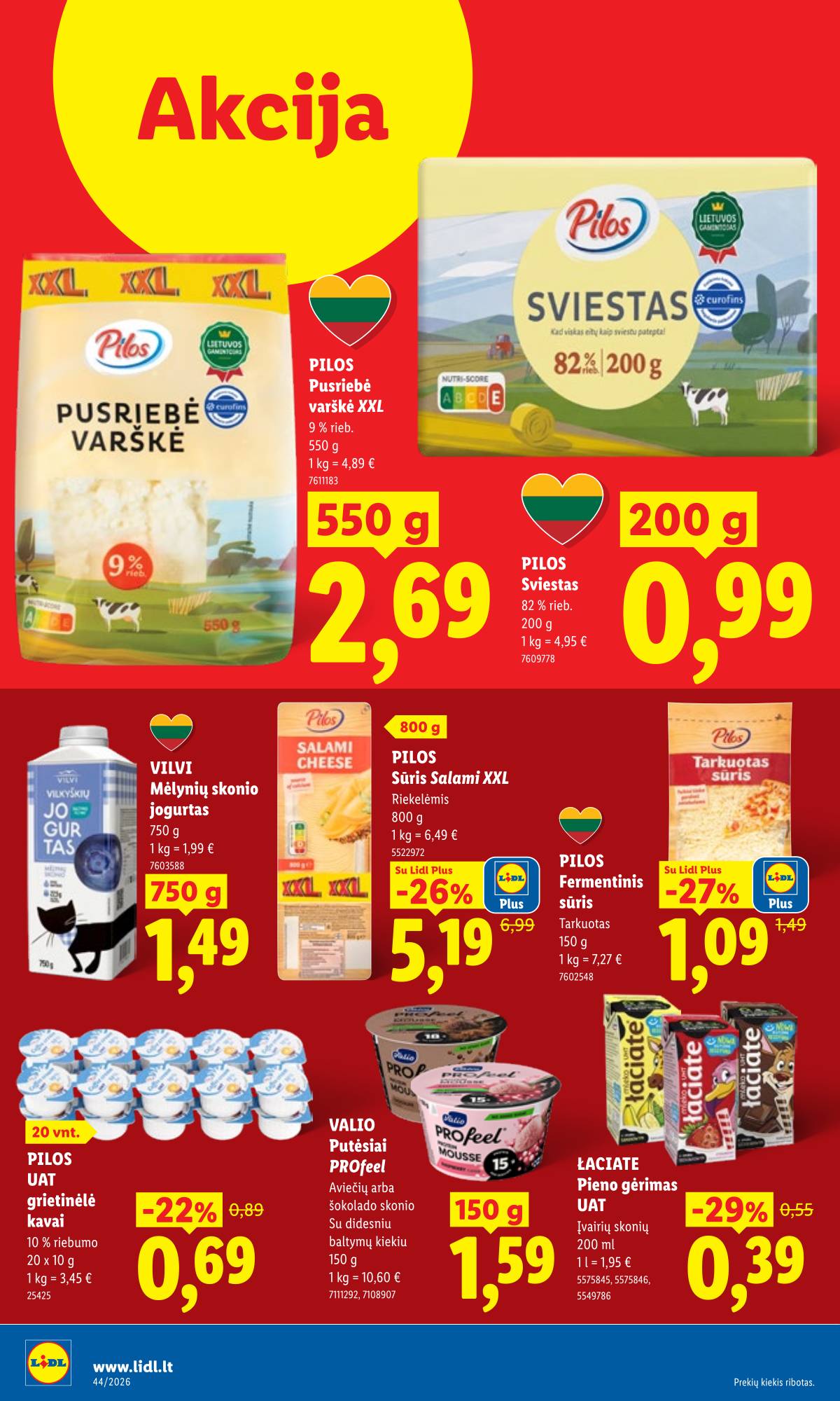 Lidl - LIDL SAVAITĖS Maisto prekių akcijų leidinys 36 puslapis
