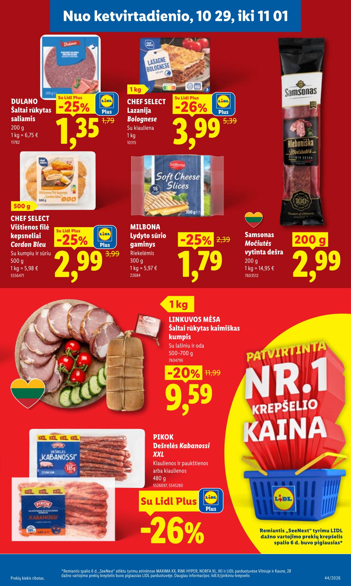 Lidl - LIDL SAVAITĖS Maisto prekių akcijų leidinys 37 puslapis