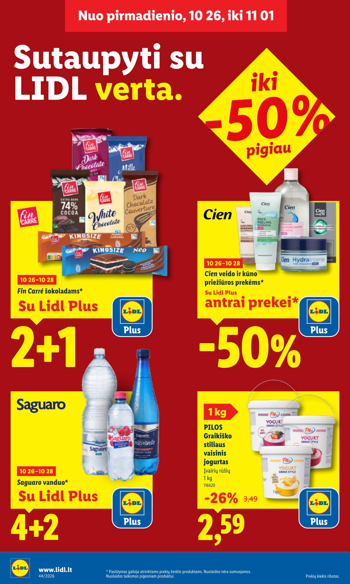 Lidl - LIDL SAVAITĖS Maisto prekių akcijų leidinys 4 puslapis