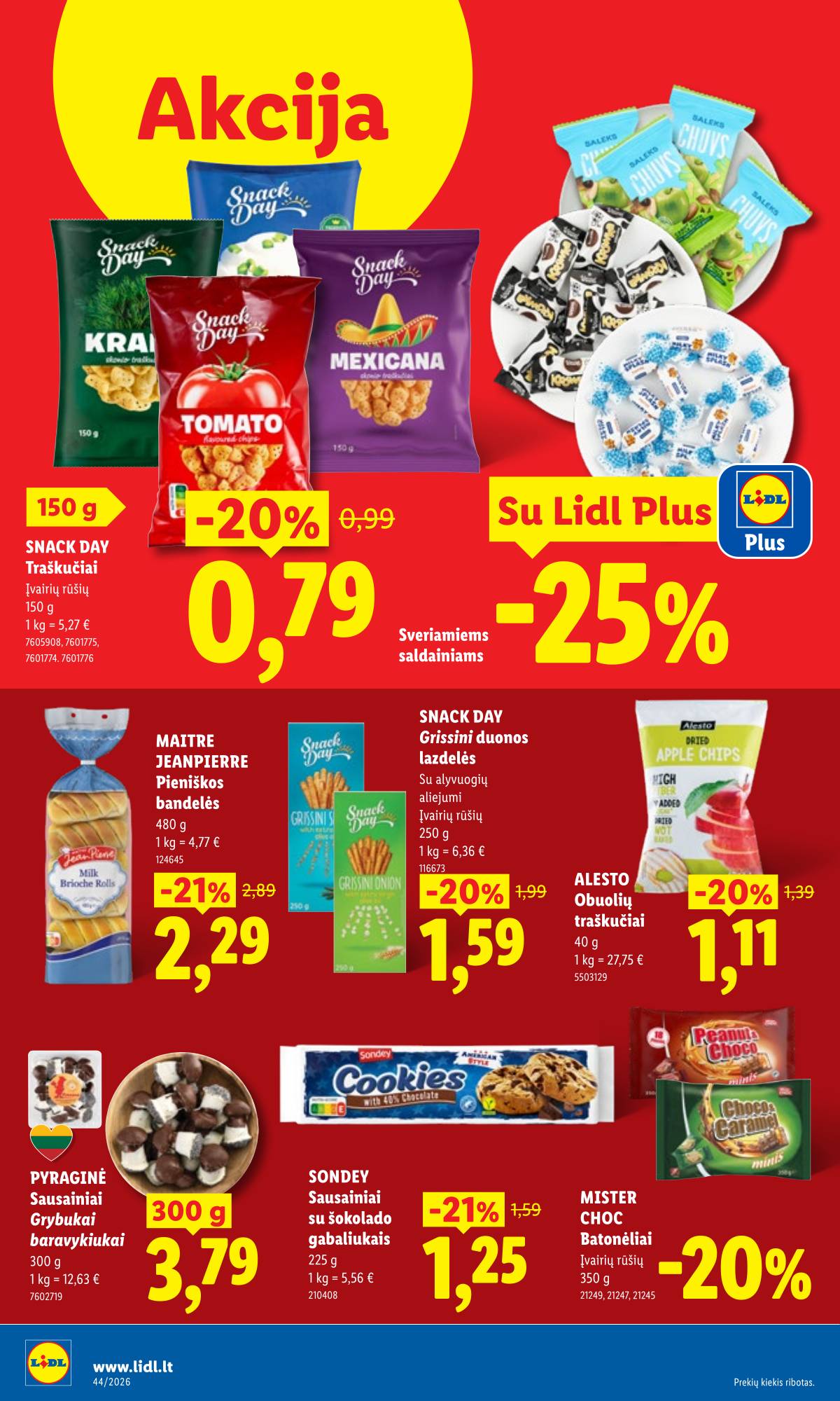Lidl - LIDL SAVAITĖS Maisto prekių akcijų leidinys 40 puslapis