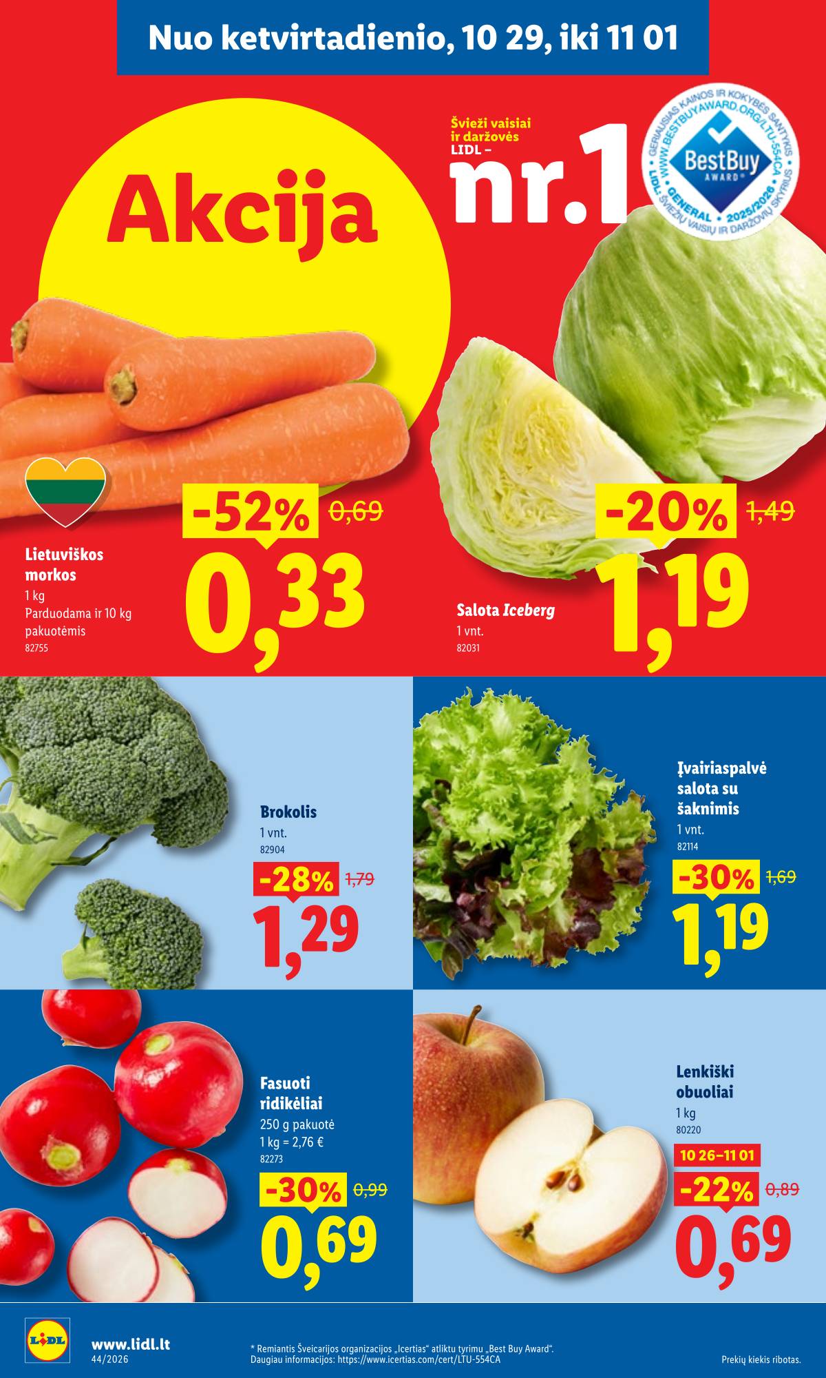 Lidl - LIDL SAVAITĖS Maisto prekių akcijų leidinys 42 puslapis