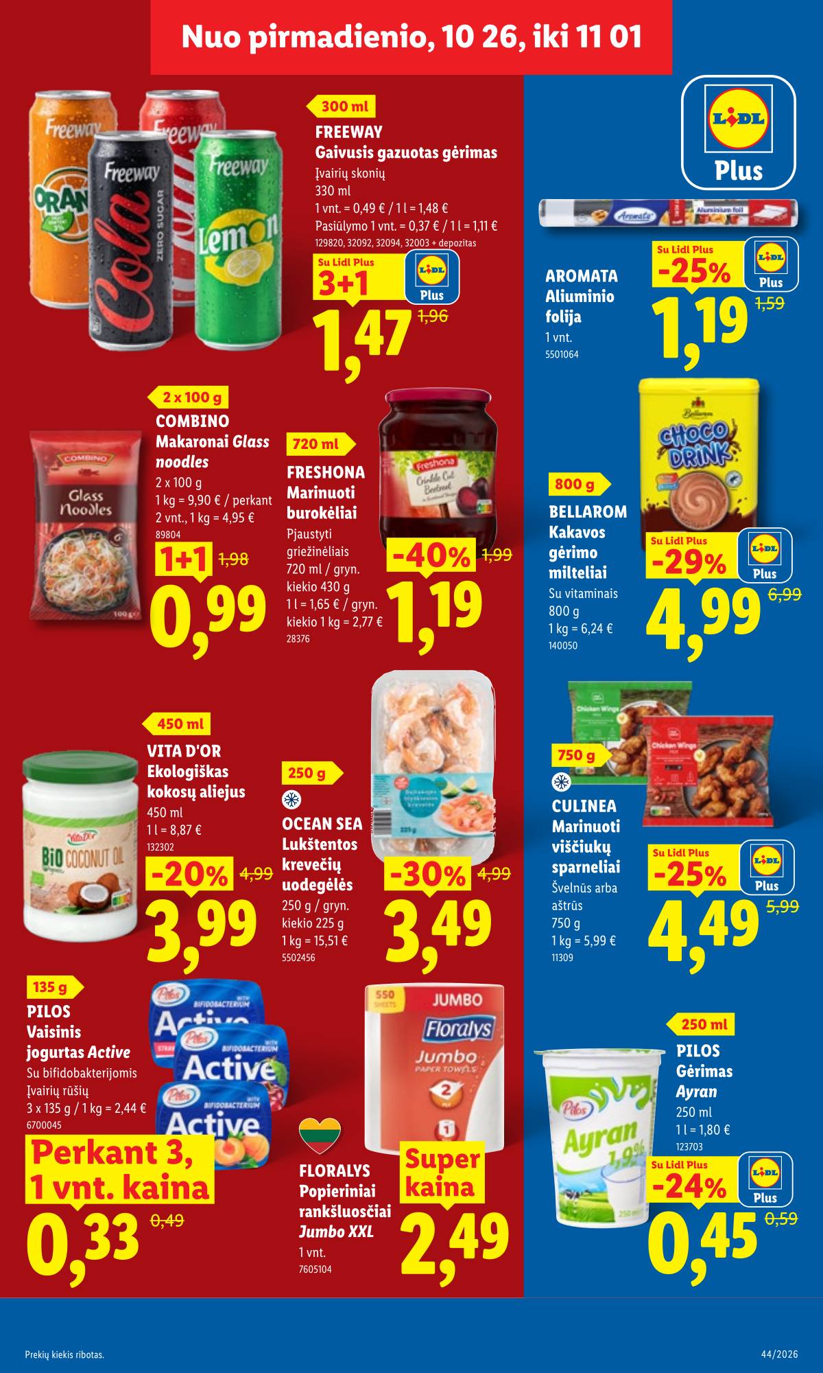 Lidl - LIDL SAVAITĖS Maisto prekių akcijų leidinys 5 puslapis