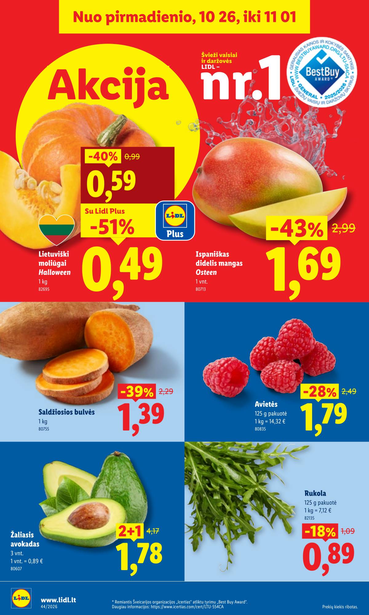 Lidl - LIDL SAVAITĖS Maisto prekių akcijų leidinys 6 puslapis