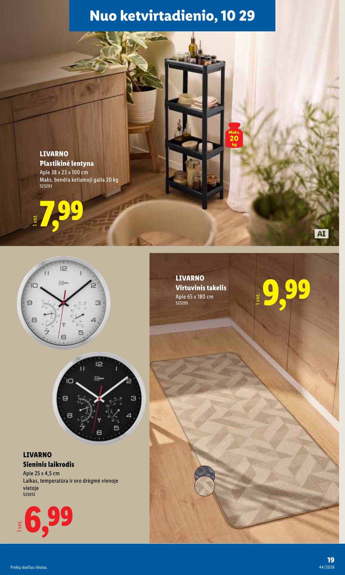 Lidl - LIDL Ne maisto prekių akcijų leidinys 19 puslapis