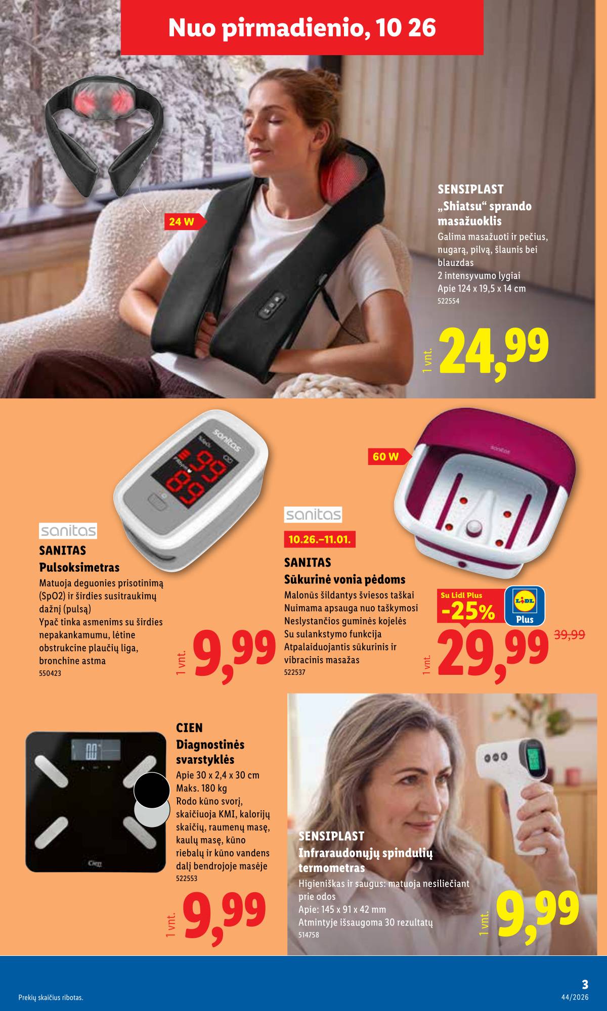Lidl - LIDL Ne maisto prekių akcijų leidinys 3 puslapis