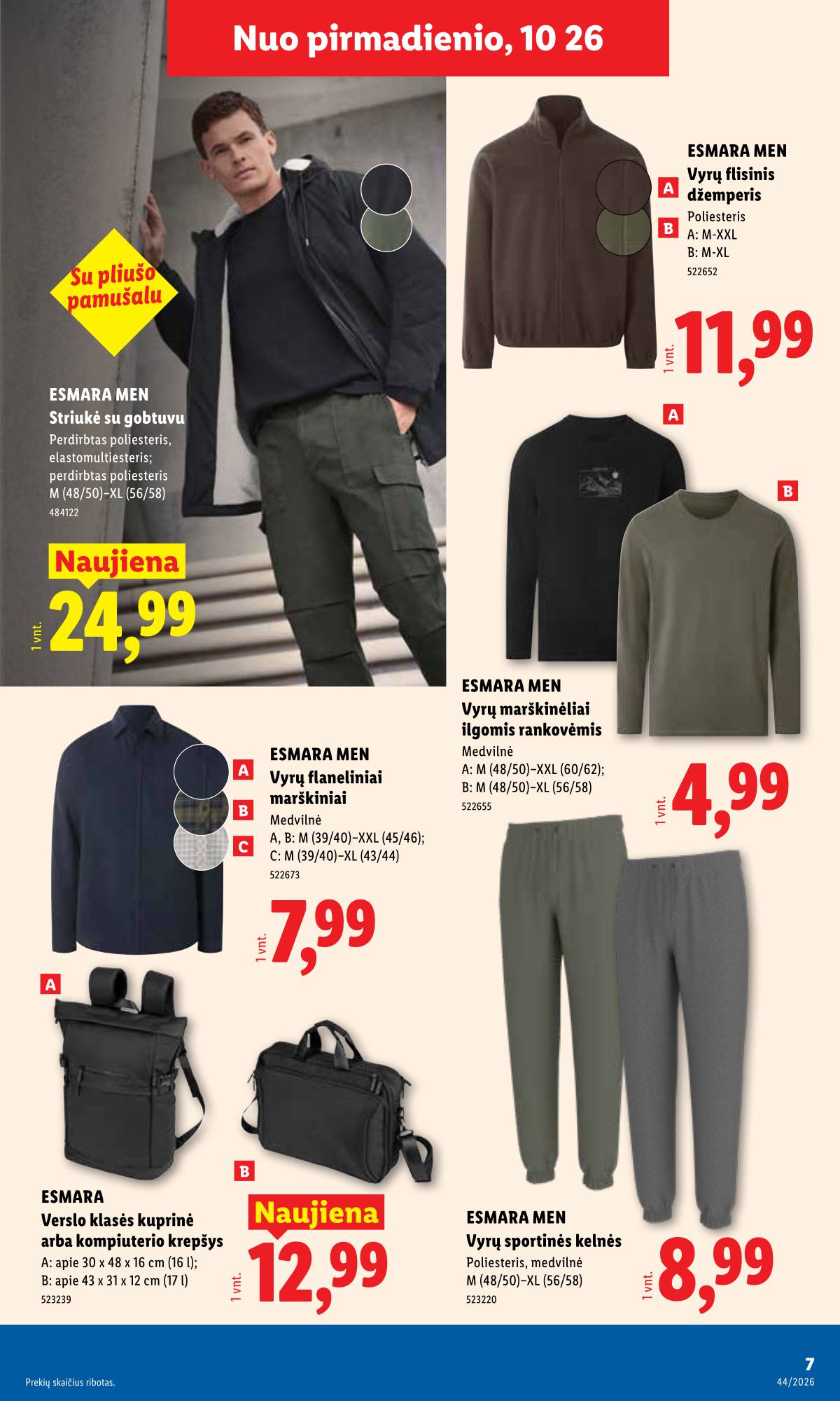 Lidl - LIDL Ne maisto prekių akcijų leidinys 7 puslapis