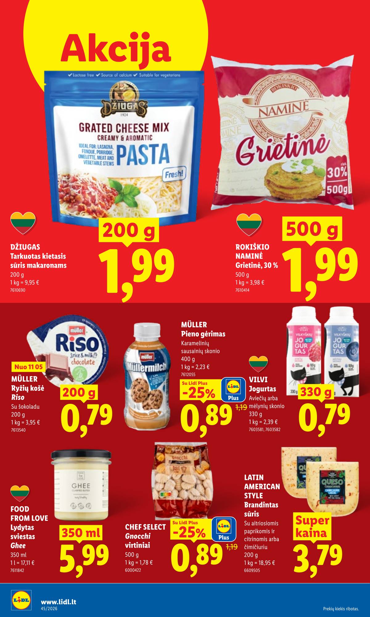 Lidl - LIDL SAVAITĖS Maisto prekių akcijų leidinys 10 puslapis