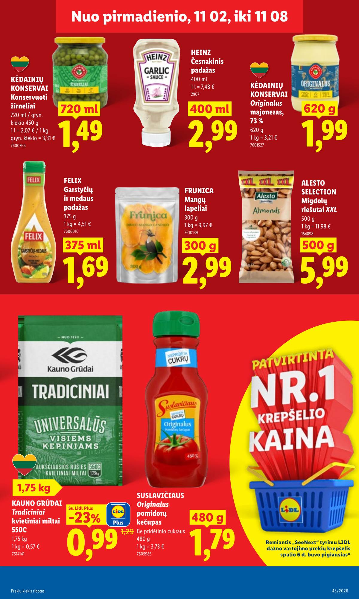 Lidl - LIDL SAVAITĖS Maisto prekių akcijų leidinys 13 puslapis
