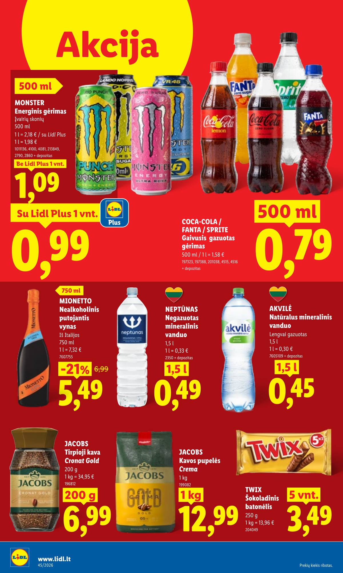 Lidl - LIDL SAVAITĖS Maisto prekių akcijų leidinys 14 puslapis