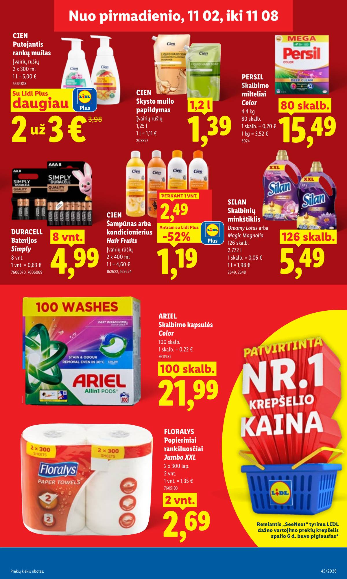 Lidl - LIDL SAVAITĖS Maisto prekių akcijų leidinys 15 puslapis