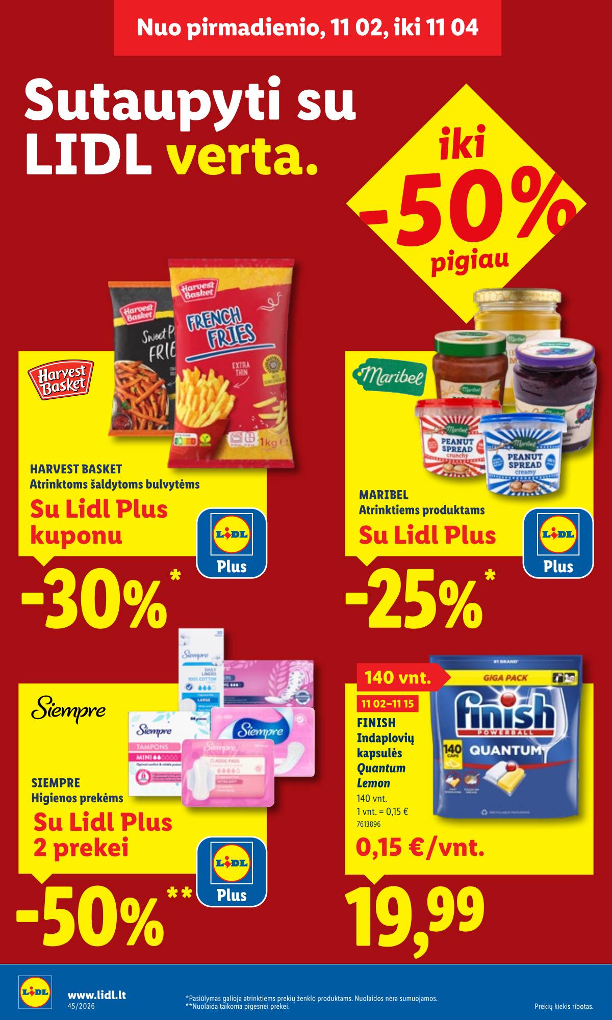 Lidl - LIDL SAVAITĖS Maisto prekių akcijų leidinys 2 puslapis