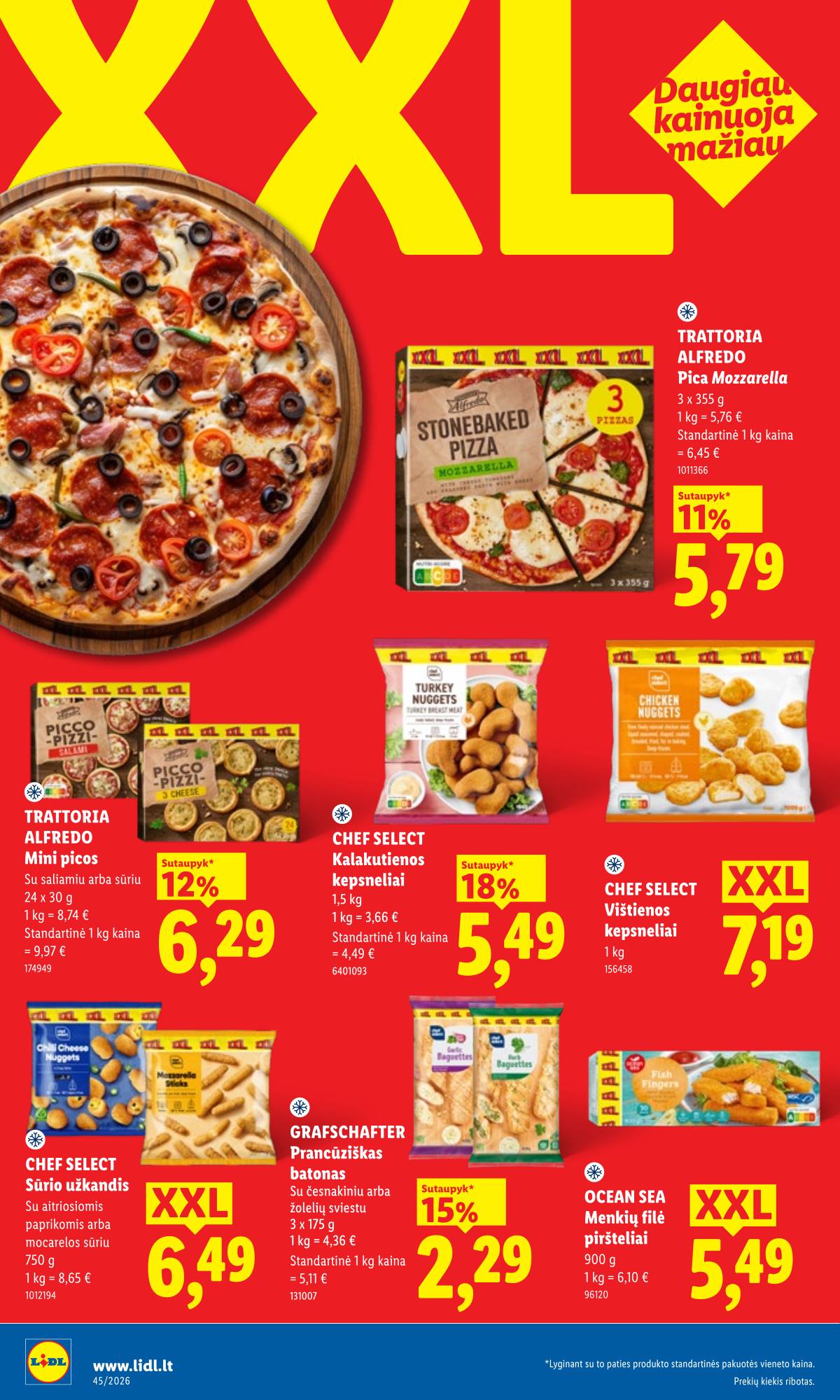 Lidl - LIDL SAVAITĖS Maisto prekių akcijų leidinys 20 puslapis