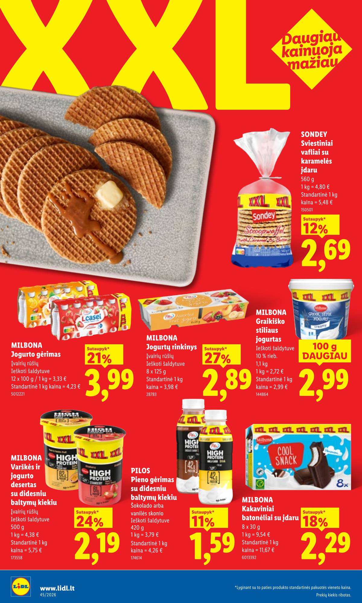 Lidl - LIDL SAVAITĖS Maisto prekių akcijų leidinys 22 puslapis