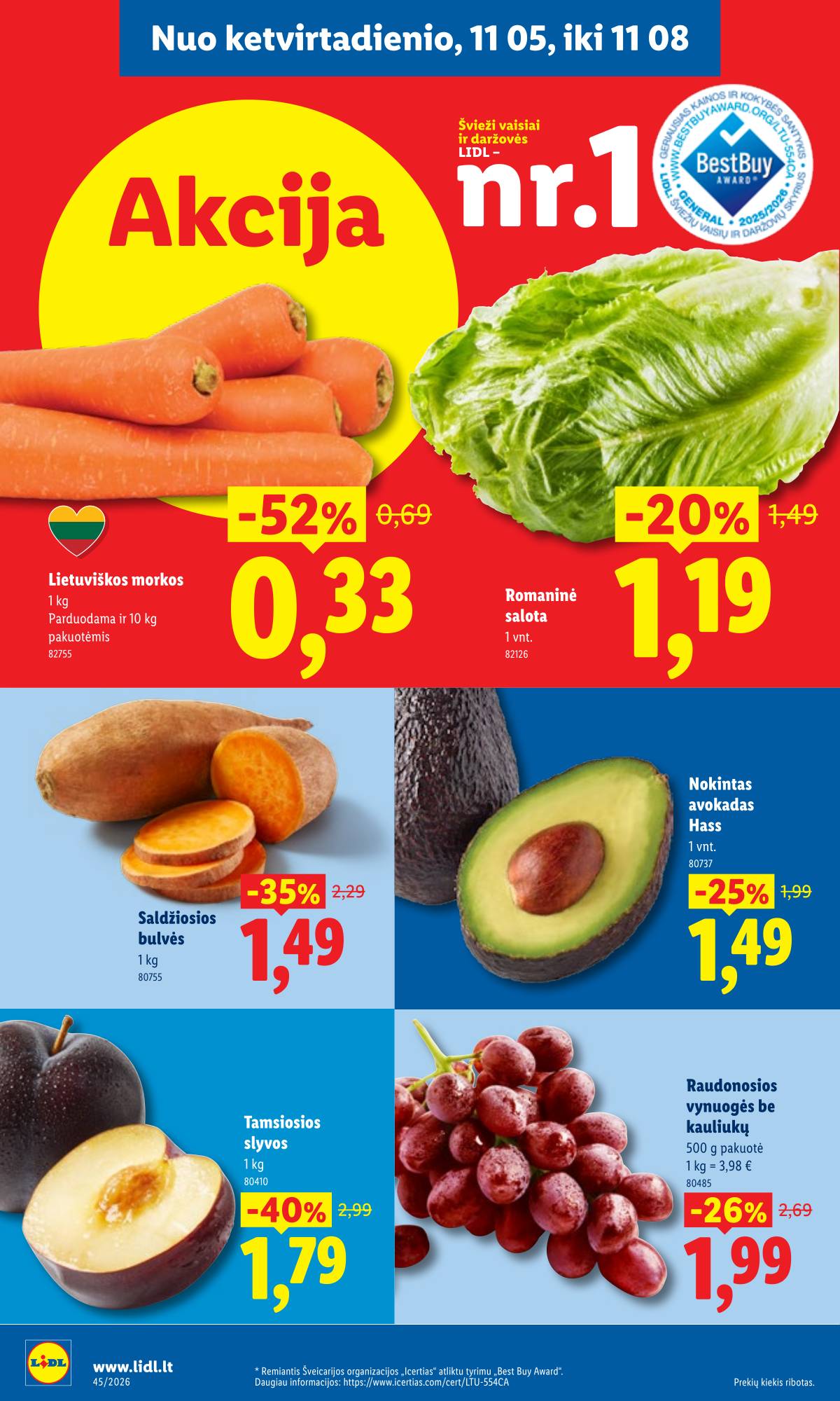 Lidl - LIDL SAVAITĖS Maisto prekių akcijų leidinys 32 puslapis