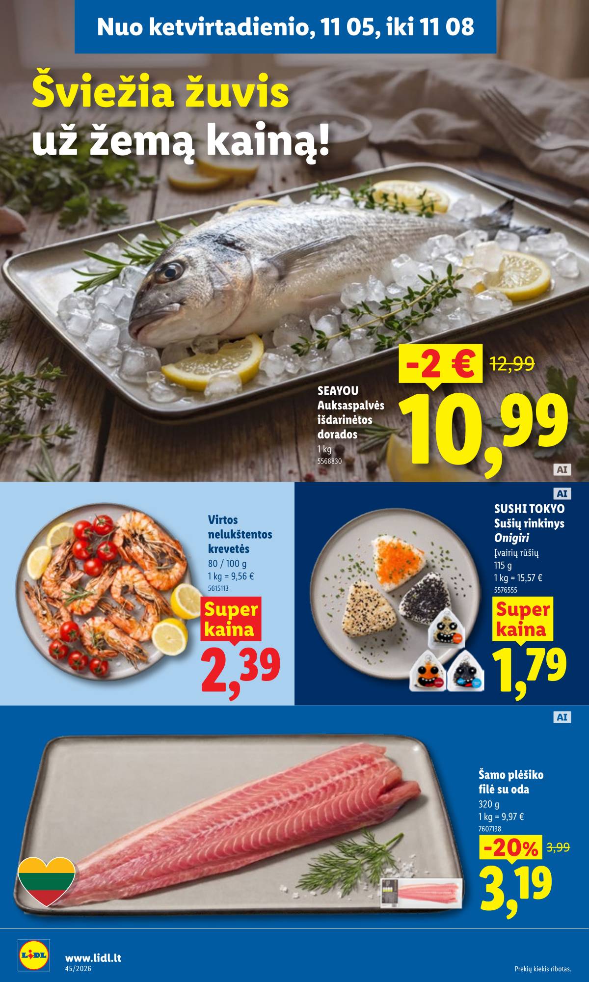 Lidl - LIDL SAVAITĖS Maisto prekių akcijų leidinys 34 puslapis