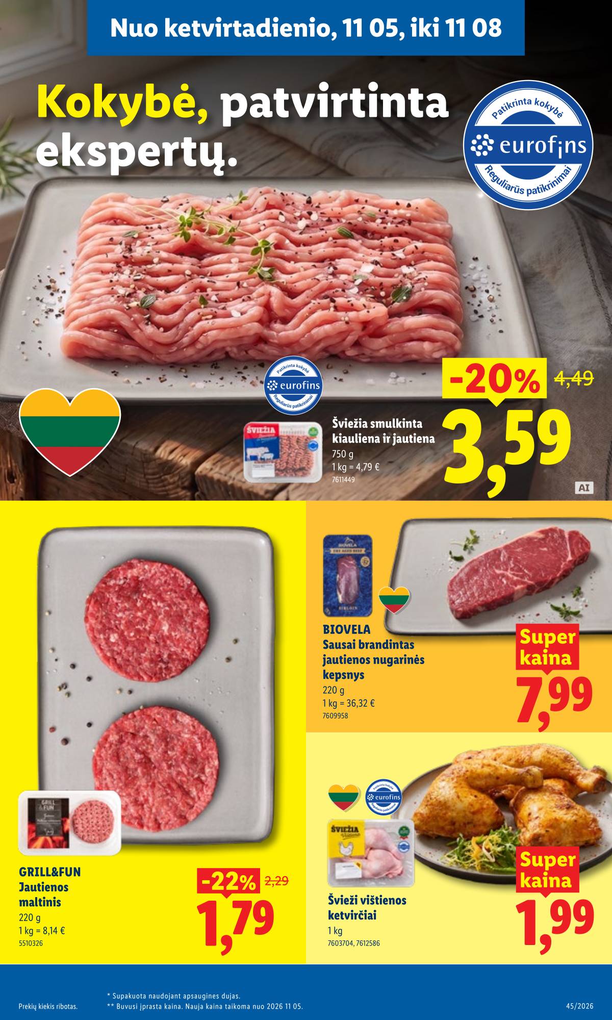Lidl - LIDL SAVAITĖS Maisto prekių akcijų leidinys 35 puslapis
