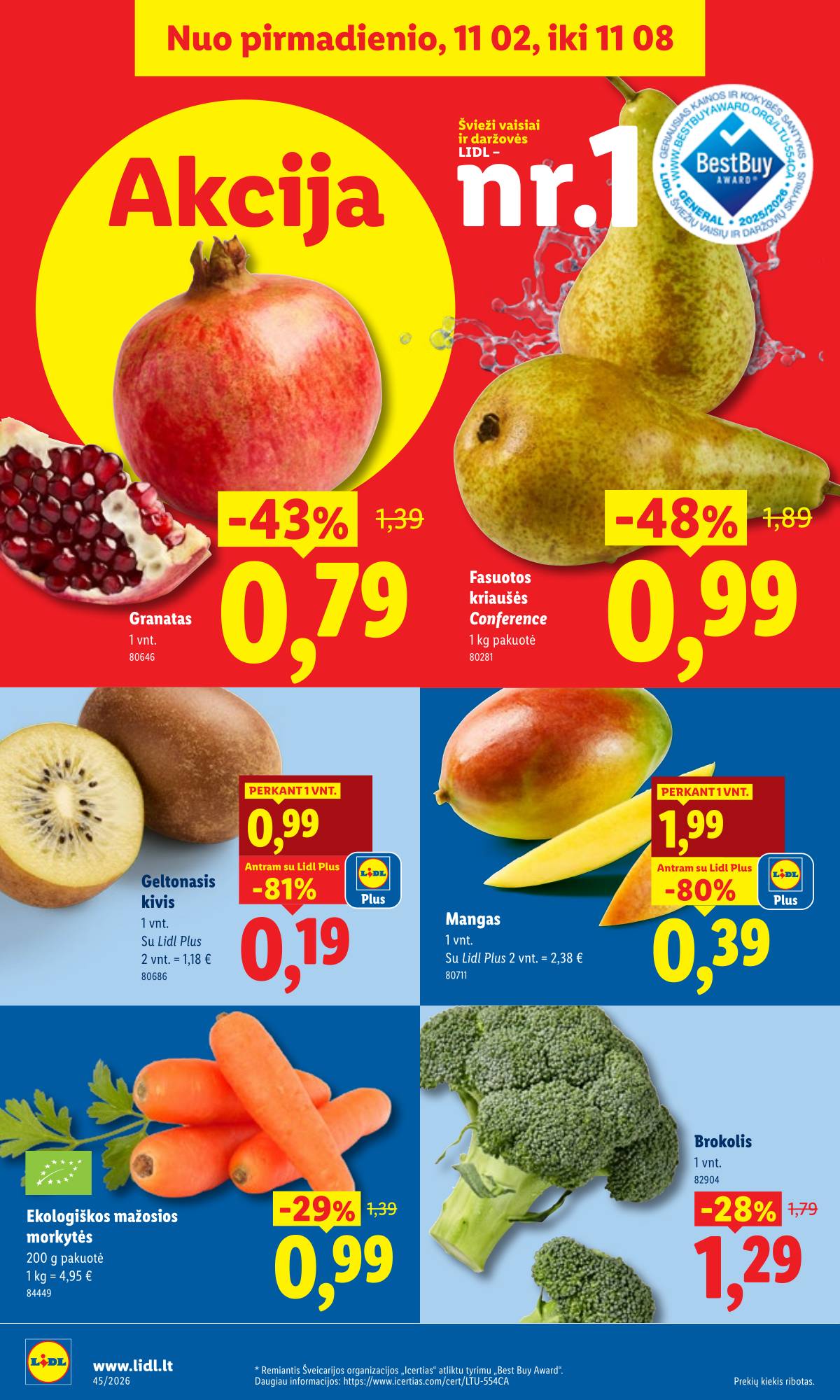 Lidl - LIDL SAVAITĖS Maisto prekių akcijų leidinys 4 puslapis
