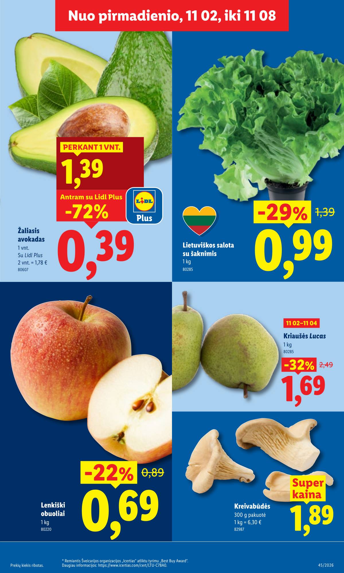 Lidl - LIDL SAVAITĖS Maisto prekių akcijų leidinys 5 puslapis