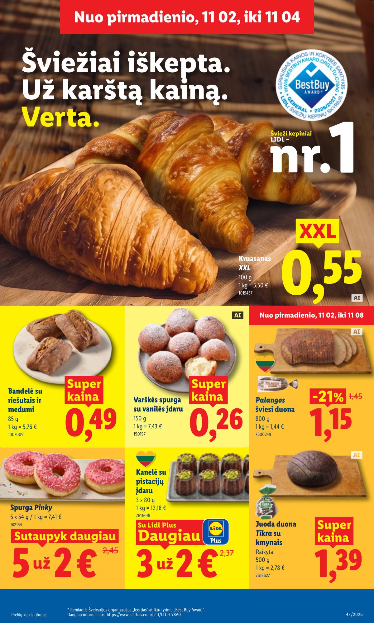Lidl - LIDL SAVAITĖS Maisto prekių akcijų leidinys 7 puslapis