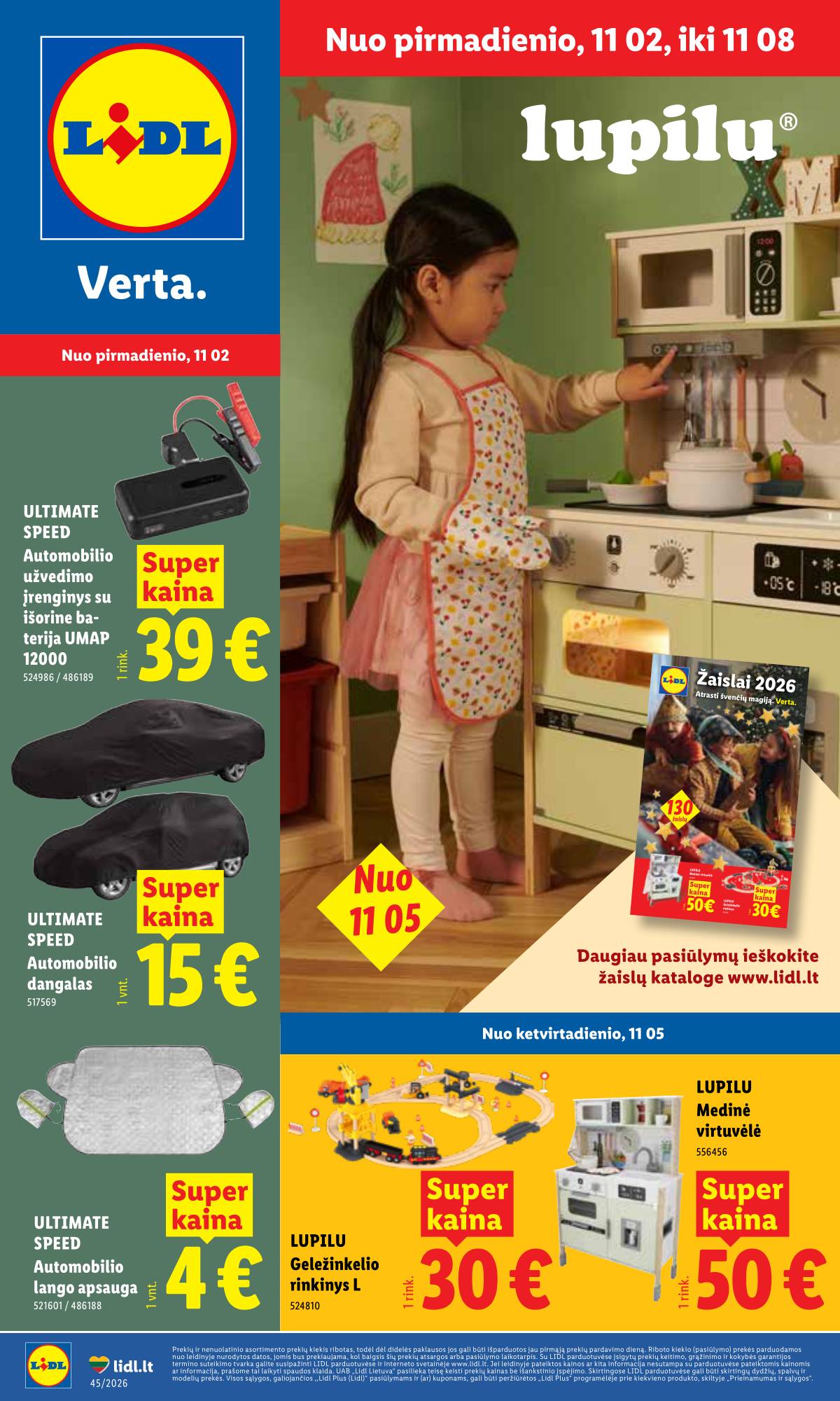 Lidl - LIDL Ne maisto prekių akcijų leidinys 1 puslapis