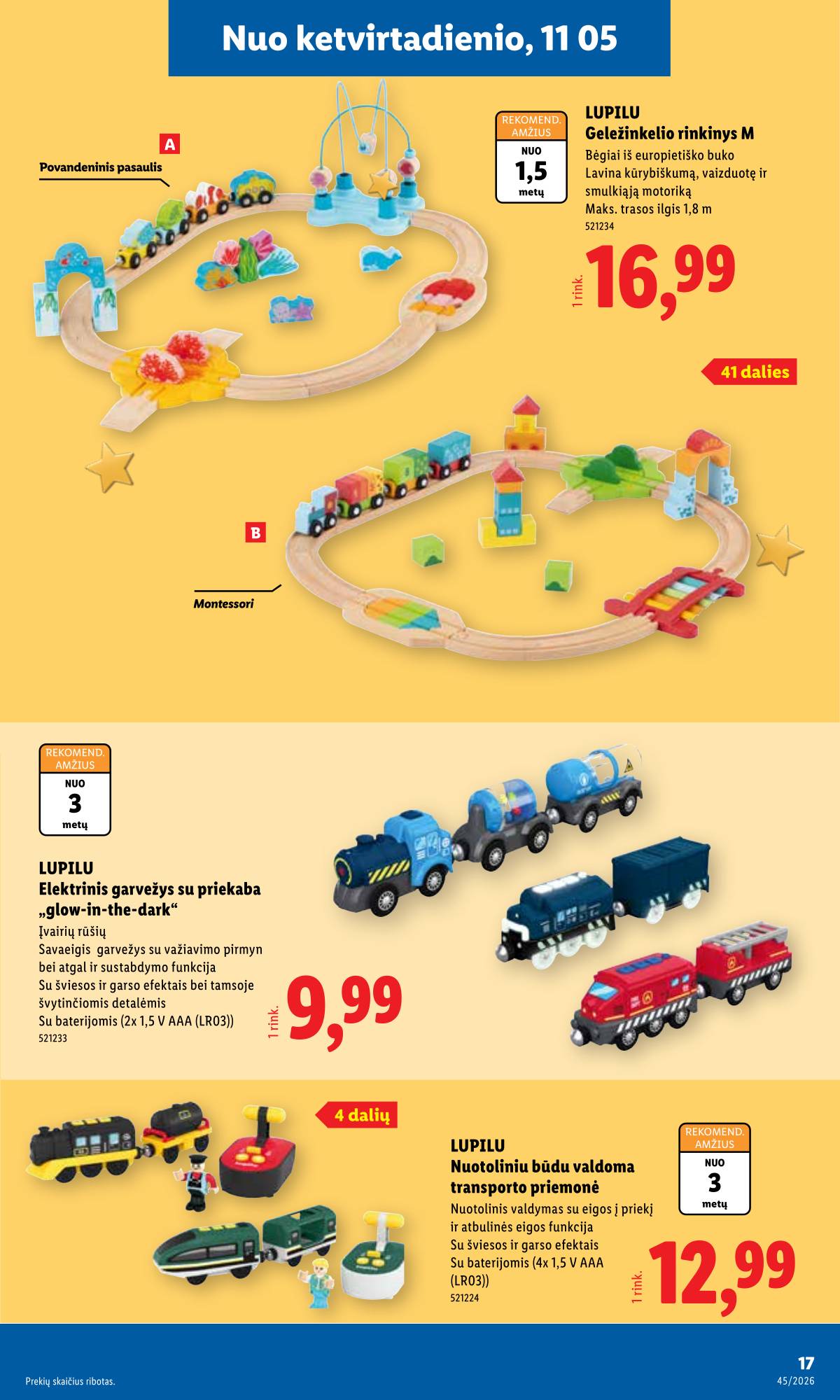 Lidl - LIDL Ne maisto prekių akcijų leidinys 17 puslapis