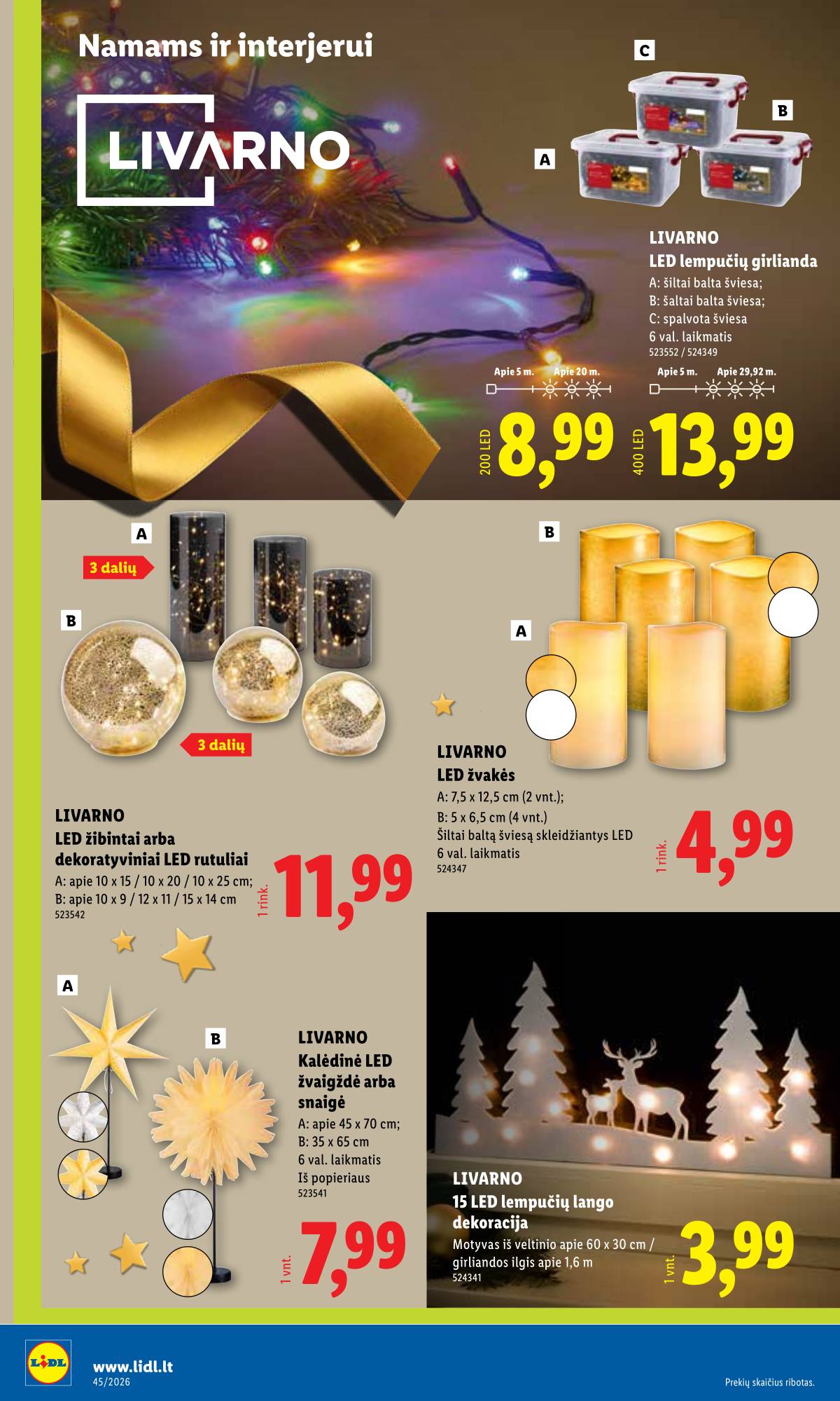 Lidl - LIDL Ne maisto prekių akcijų leidinys 6 puslapis