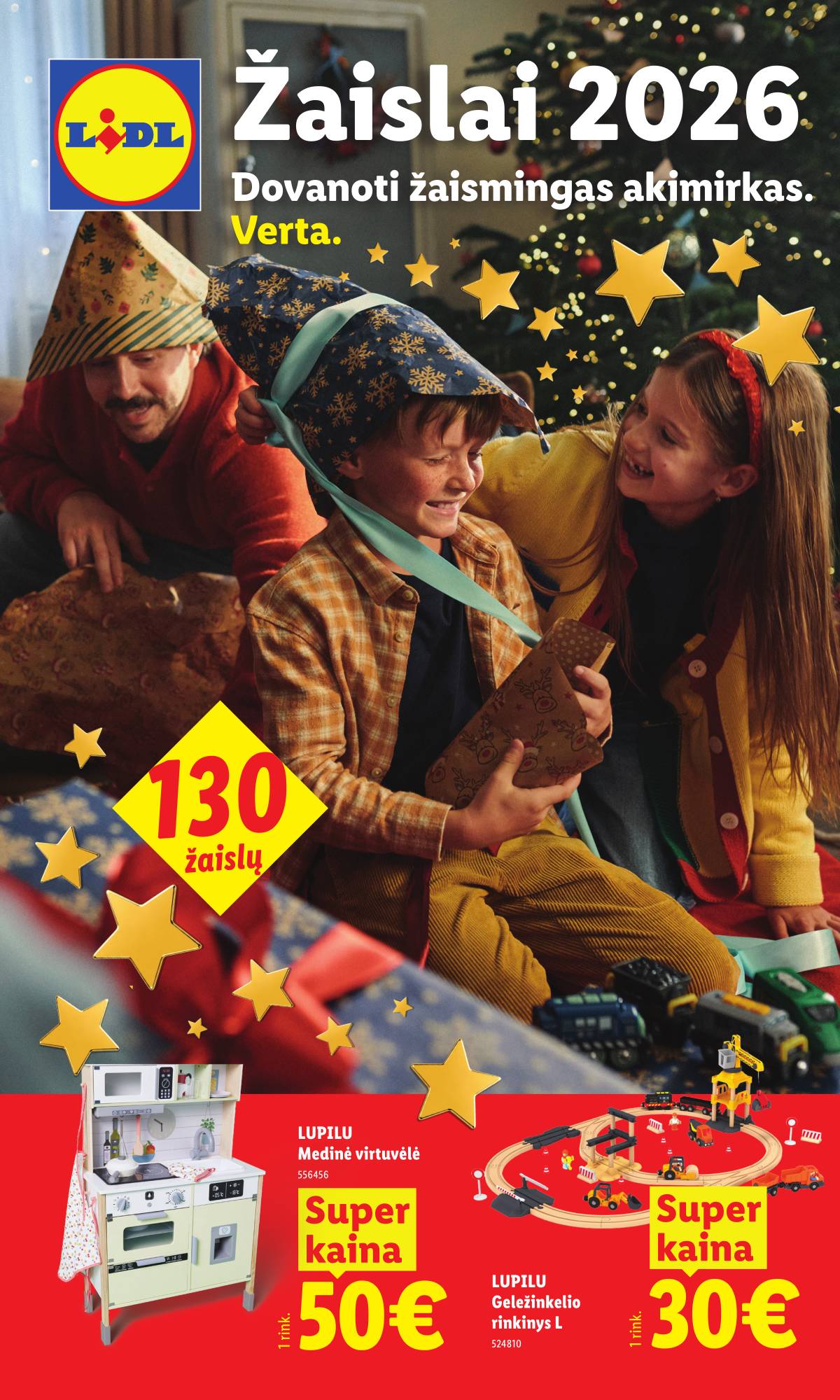 Lidl - Dovanoti žaismingas akimirkas verta 1 puslapis