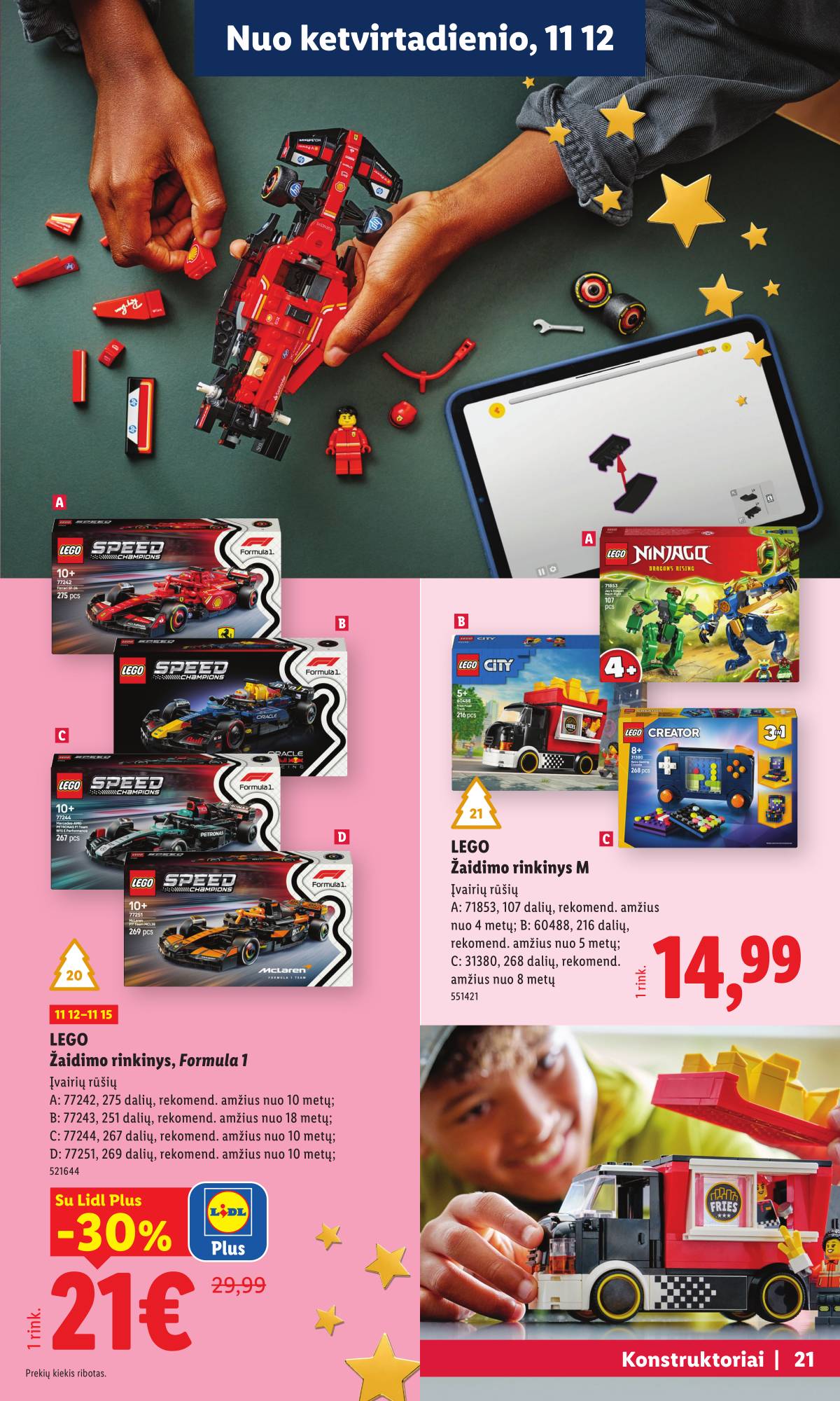 Lidl - Dovanoti žaismingas akimirkas verta 21 puslapis