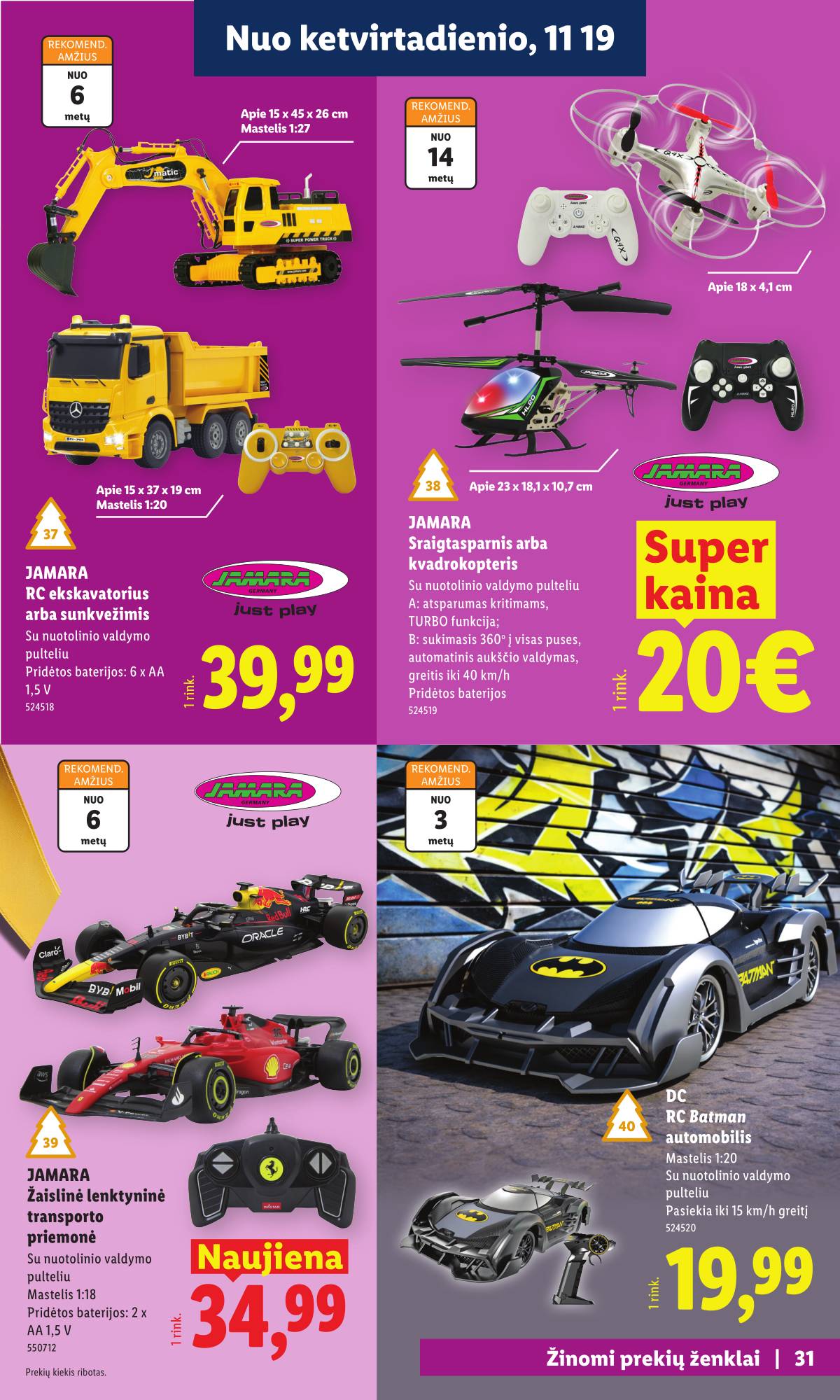 Lidl - Dovanoti žaismingas akimirkas verta 31 puslapis