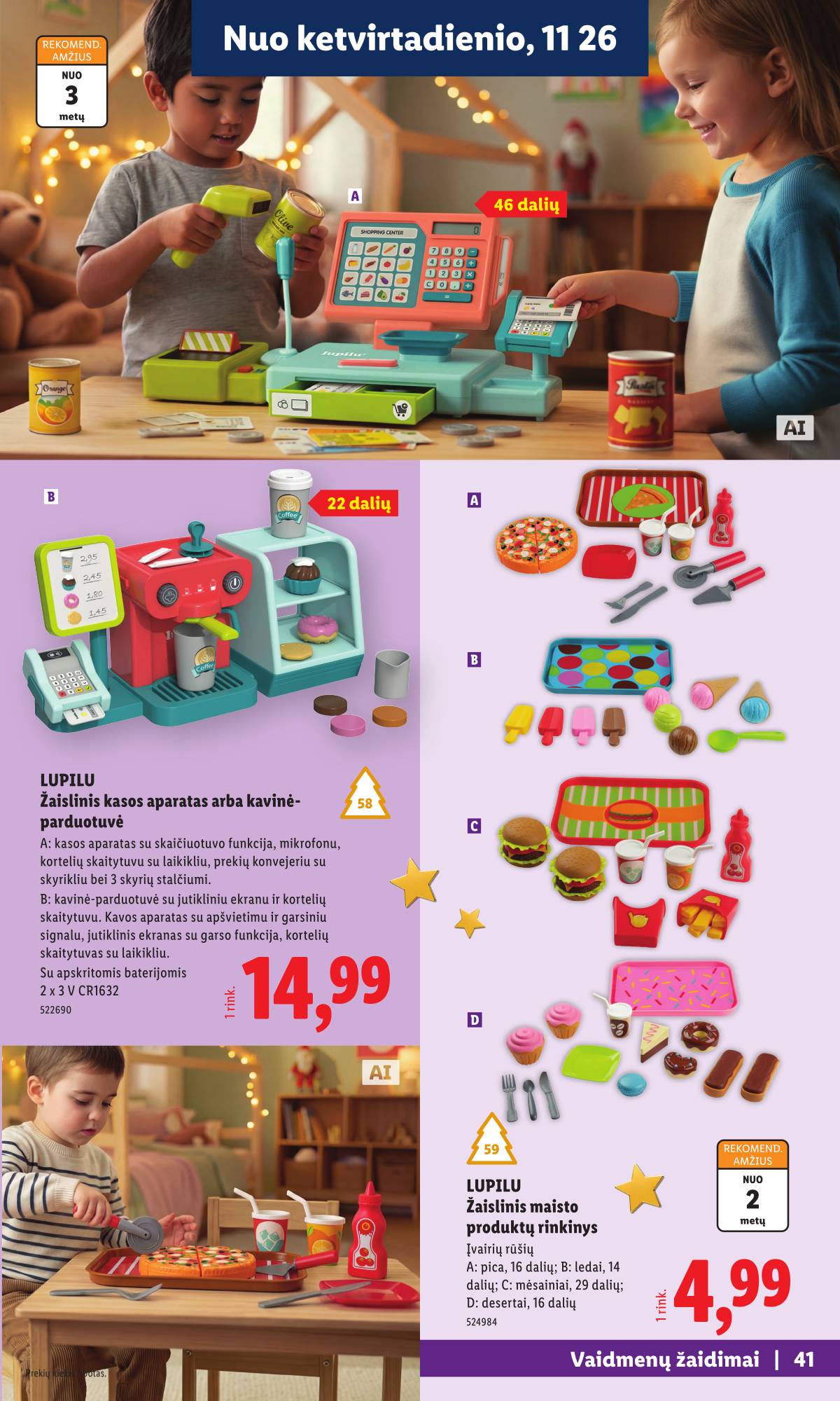 Lidl - Dovanoti žaismingas akimirkas verta 41 puslapis