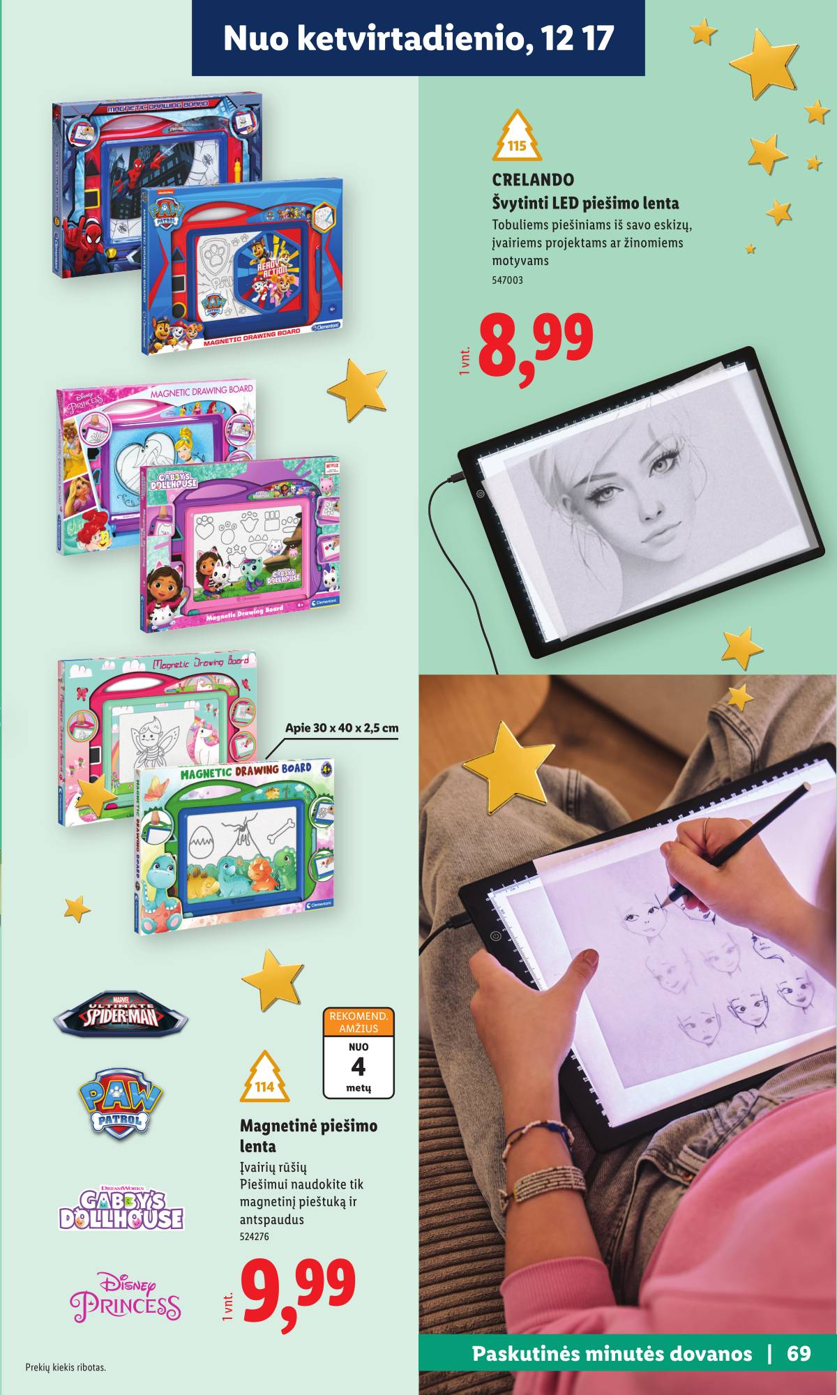 Lidl - Dovanoti žaismingas akimirkas verta 69 puslapis