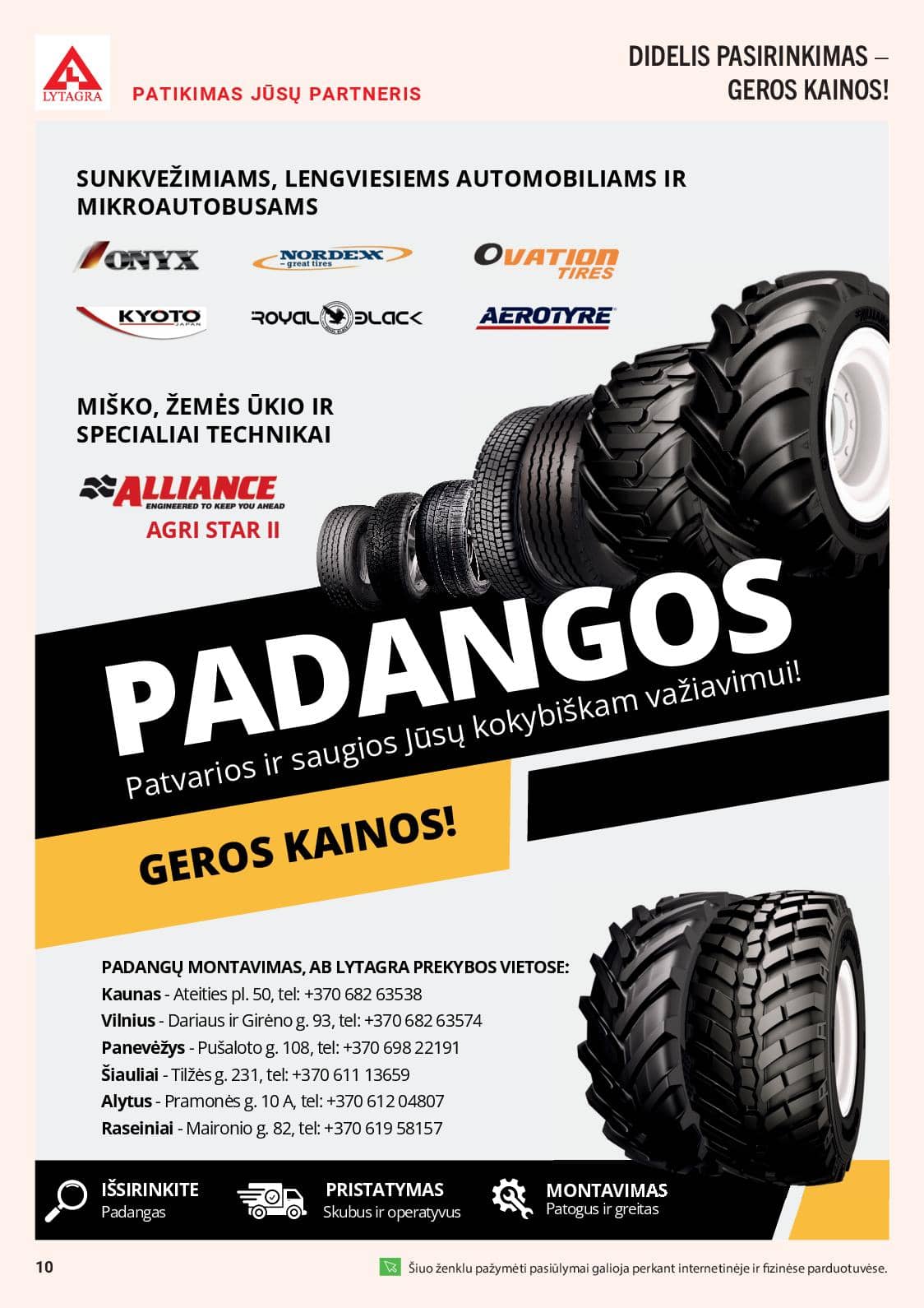 Lytagra - Lytagra Pavasario akcijų leidinys | 2026-03-23 - 2026-05-03 10 puslapis