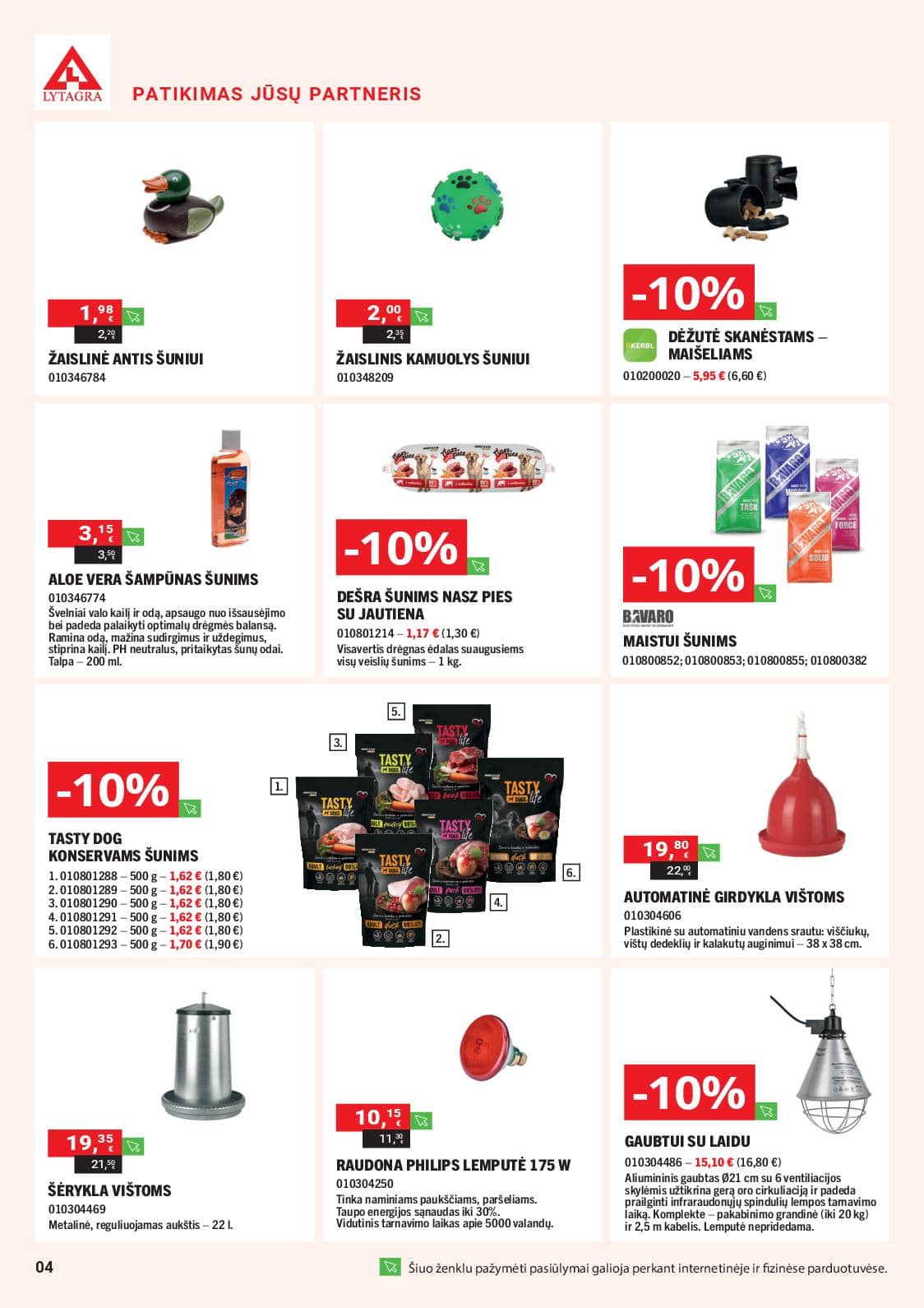 Lytagra - Lytagra Pavasario akcijų leidinys | 2026-03-23 - 2026-05-03 4 puslapis