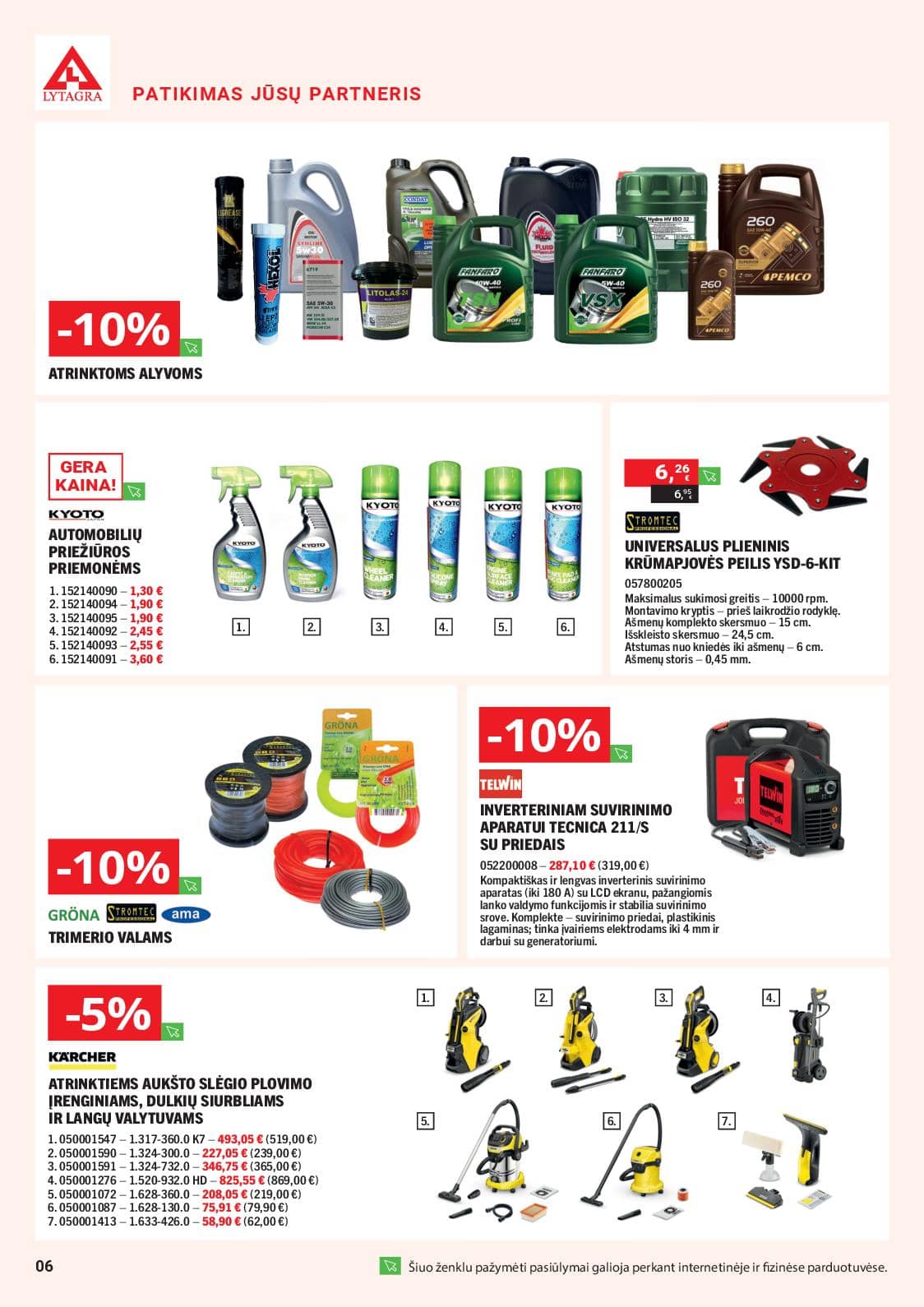 Lytagra - Lytagra Pavasario akcijų leidinys | 2026-03-23 - 2026-05-03 6 puslapis