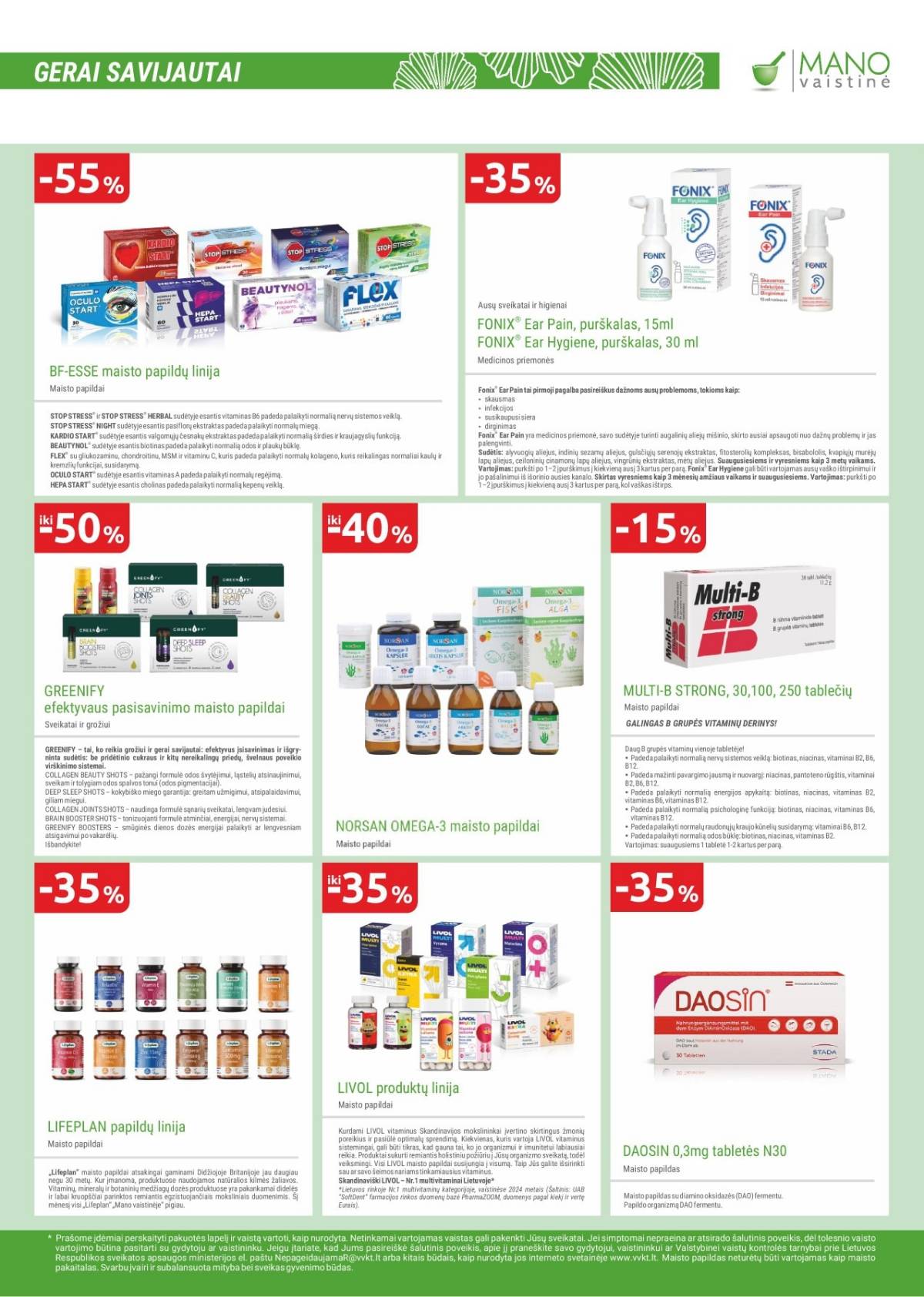 Mano vaistinė - Mano vaistinė akcijų leidinys 2025-12-01 - 2025-12-31 13 puslapis