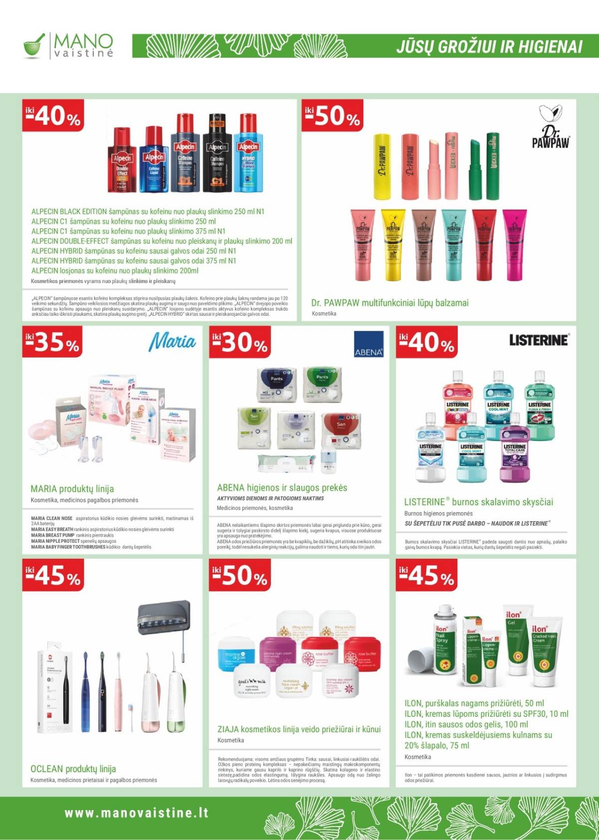 Mano vaistinė - Mano vaistinė akcijų leidinys 2025-12-01 - 2025-12-31 18 puslapis