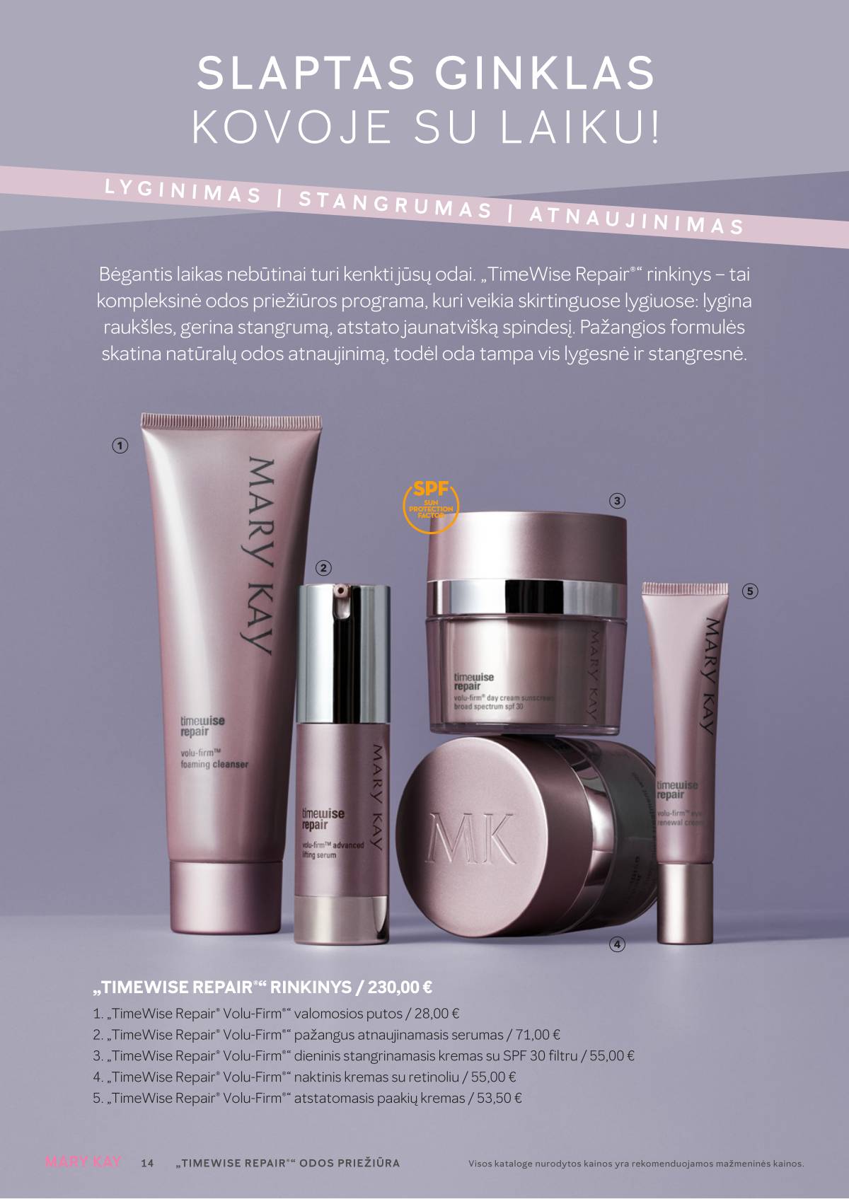MARY KAY - MARY KAY Rudens katalogas 2025 14 puslapis