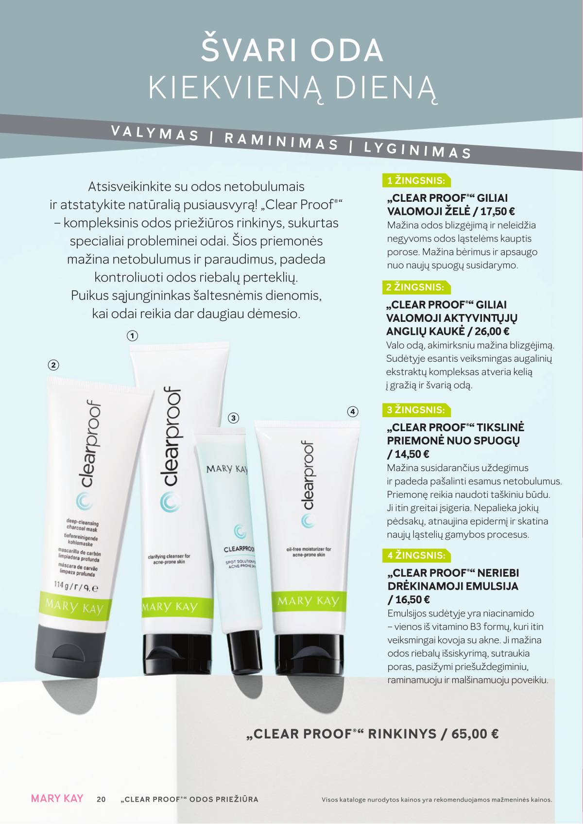 MARY KAY - MARY KAY Rudens katalogas 2025 20 puslapis