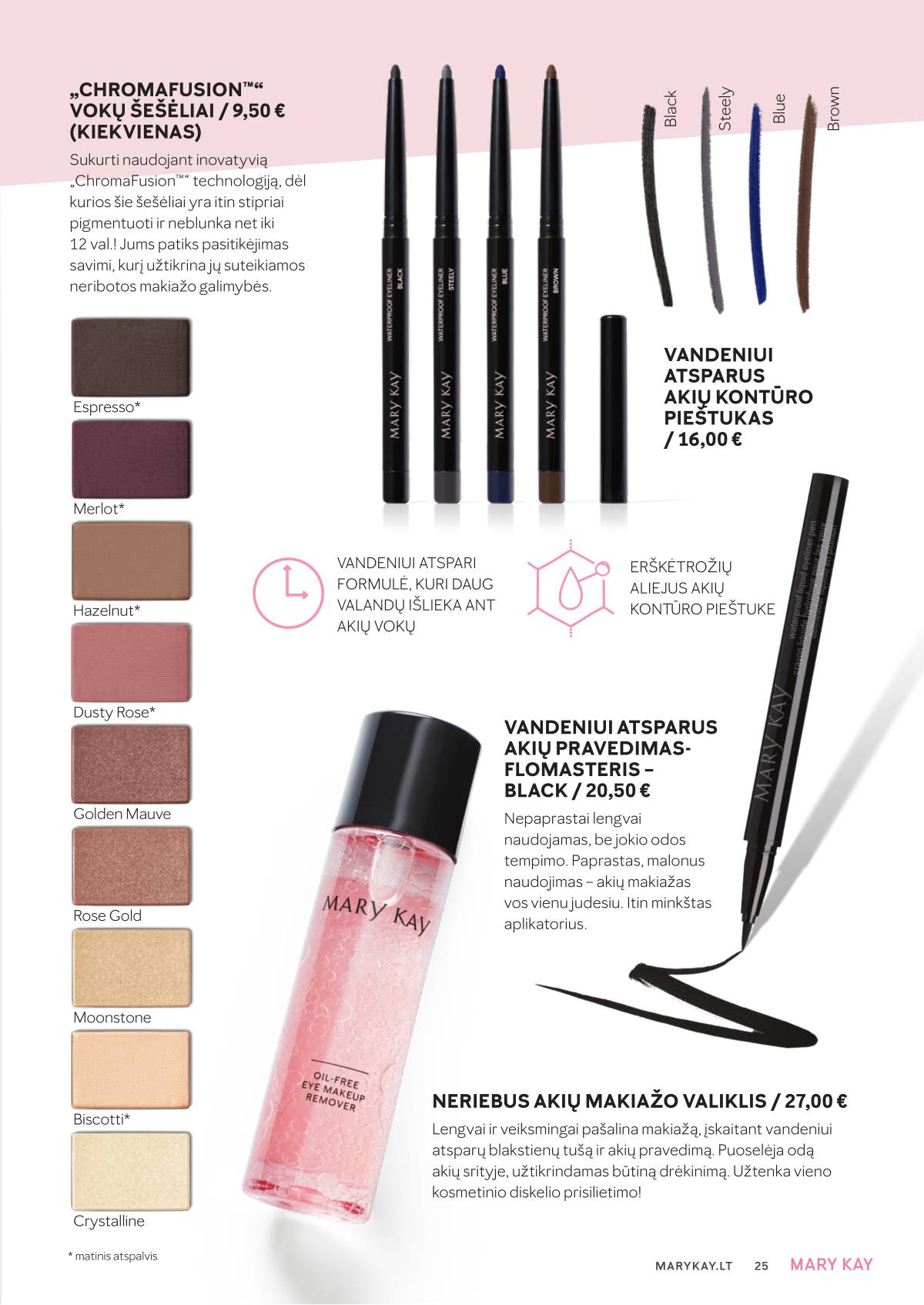 MARY KAY - MARY KAY Rudens katalogas 2025 25 puslapis