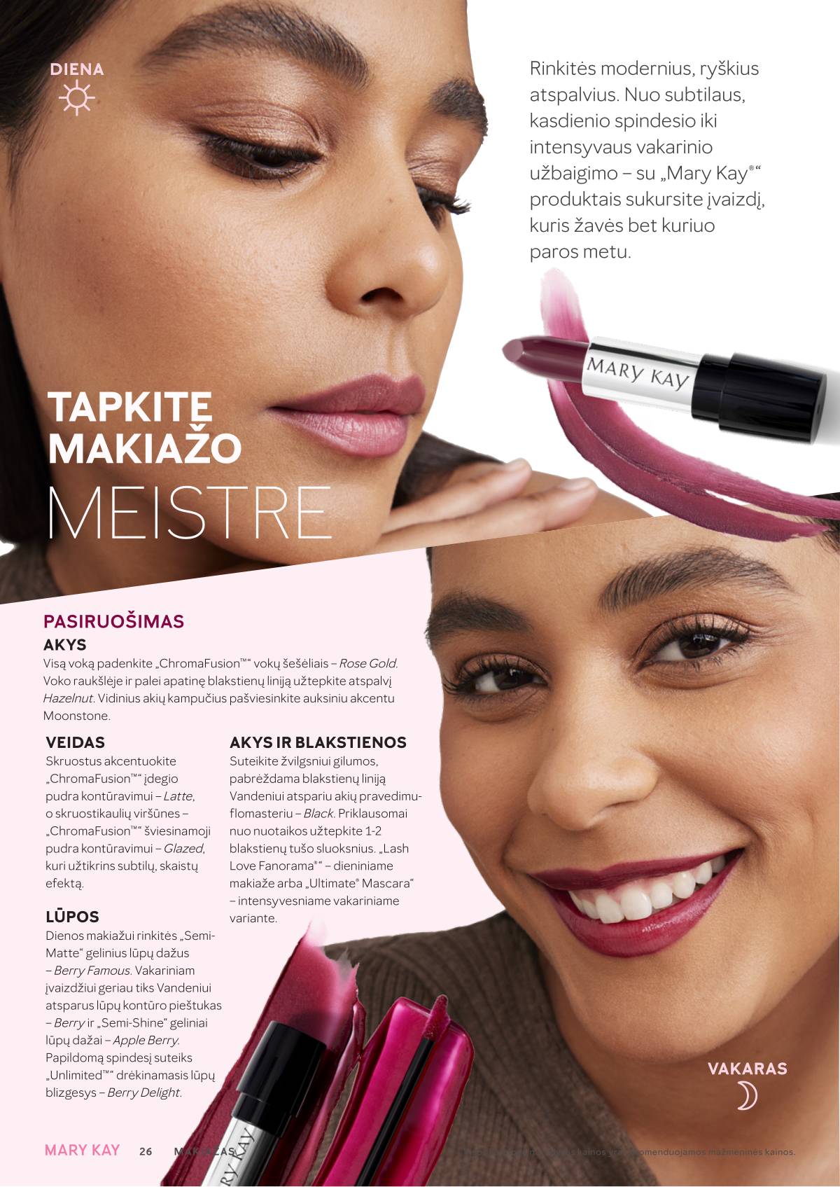 MARY KAY - MARY KAY Rudens katalogas 2025 26 puslapis