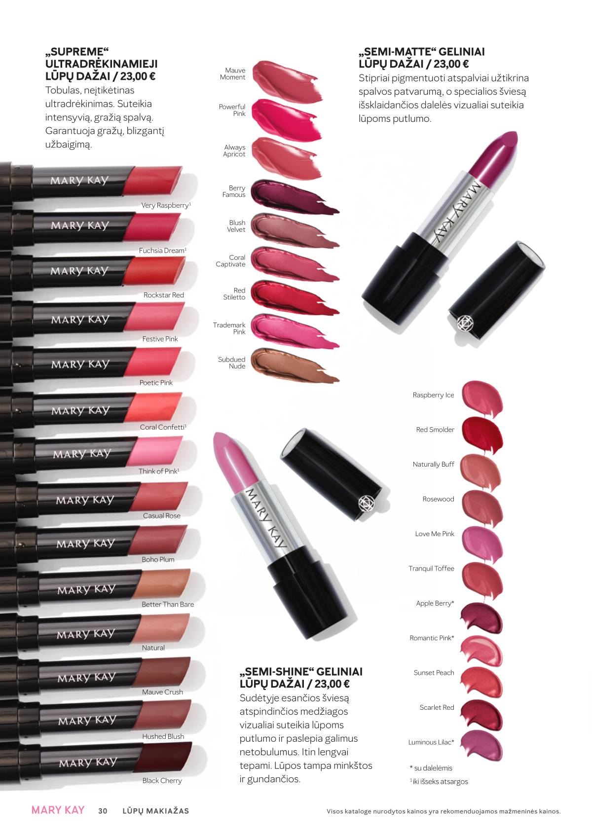 MARY KAY - MARY KAY Rudens katalogas 2025 30 puslapis