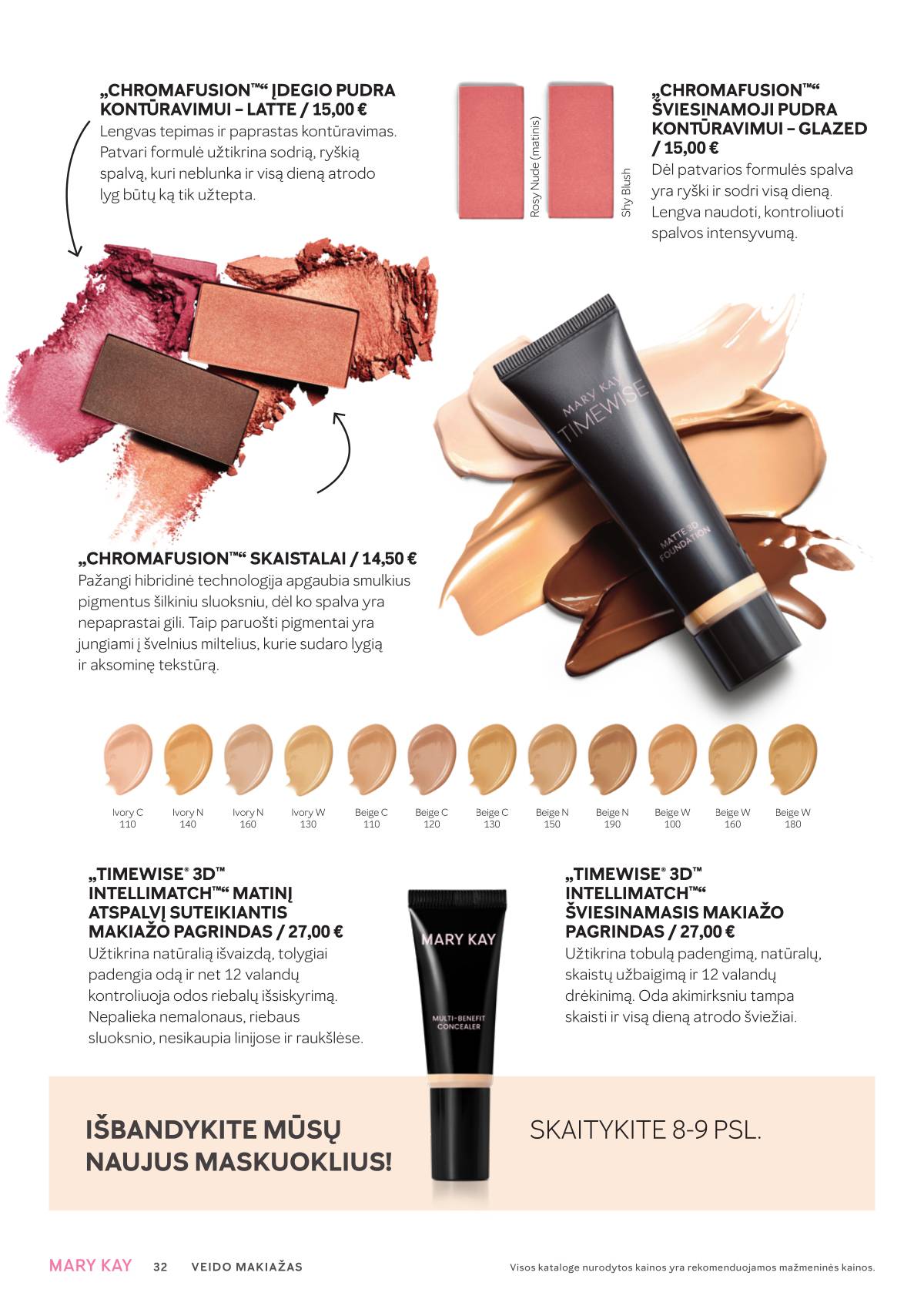 MARY KAY - MARY KAY Rudens katalogas 2025 32 puslapis