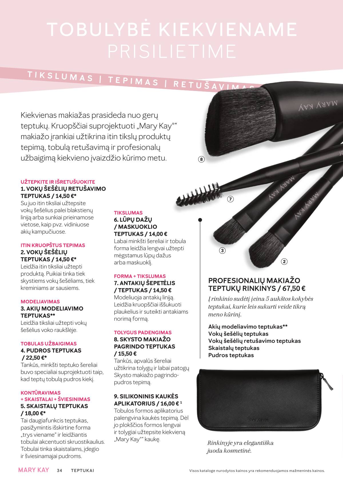 MARY KAY - MARY KAY Rudens katalogas 2025 34 puslapis