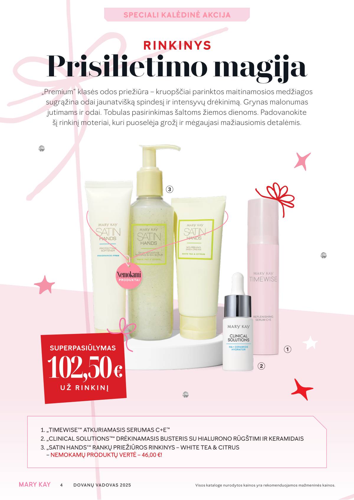 MARY KAY - Mary Kay Dovanų katalogas | 2025-11 4 puslapis
