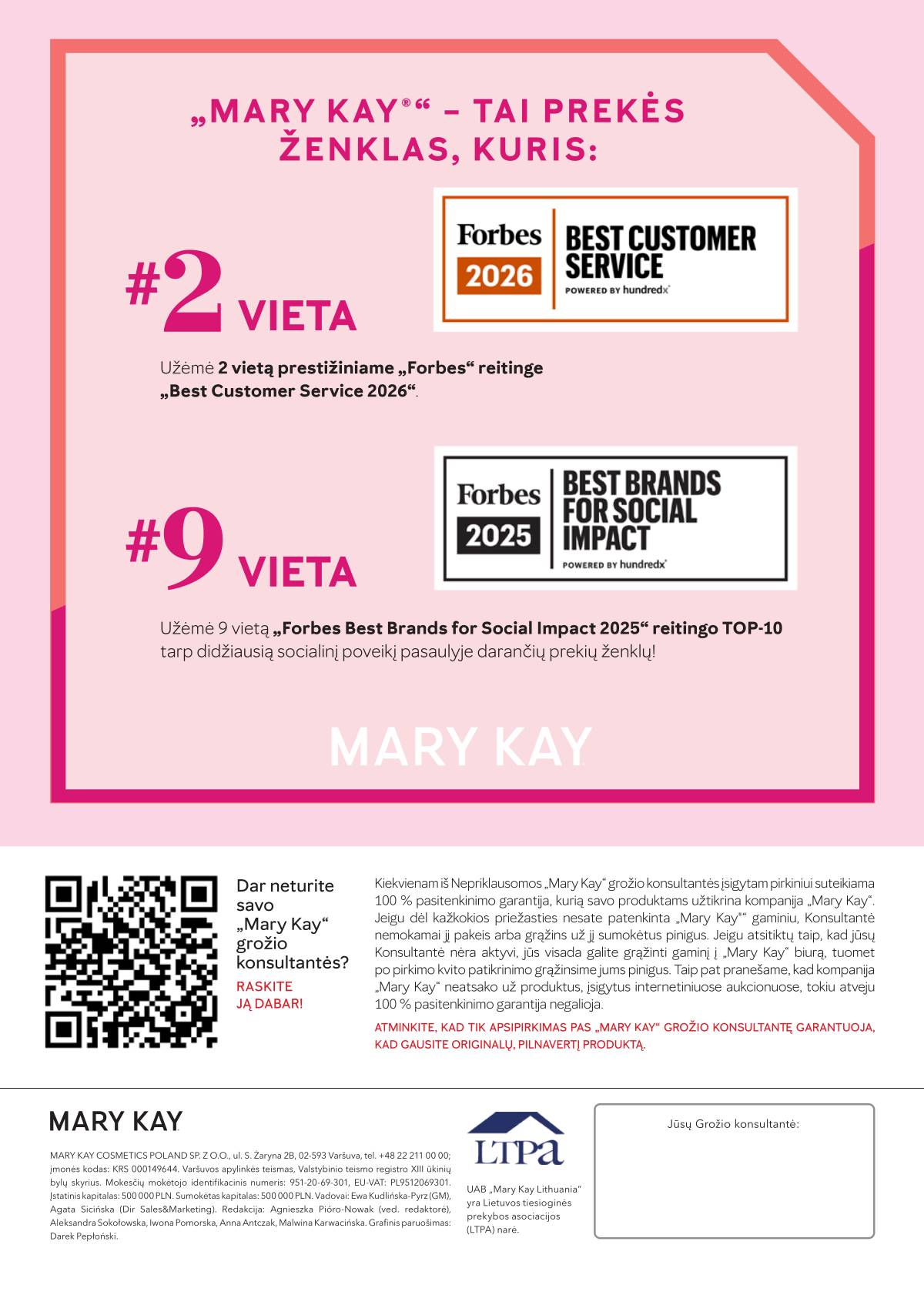 MARY KAY - 2/2026 36 puslapis