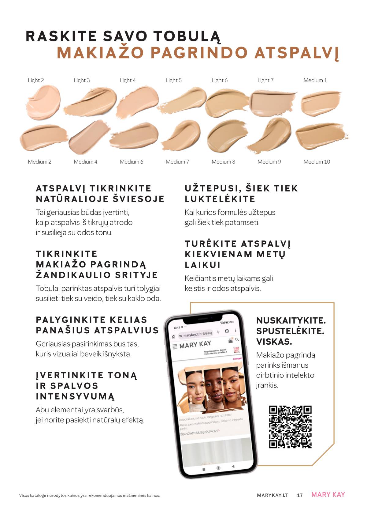 MARY KAY - TheLOOKFall 17 puslapis