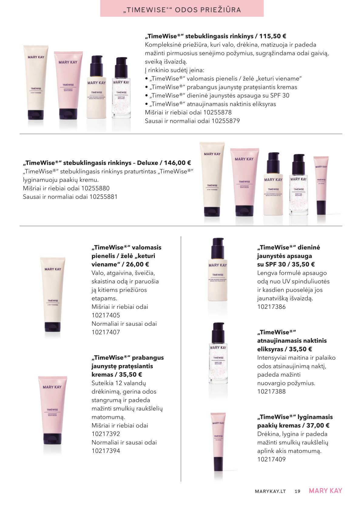 MARY KAY - TheLOOKFall 19 puslapis